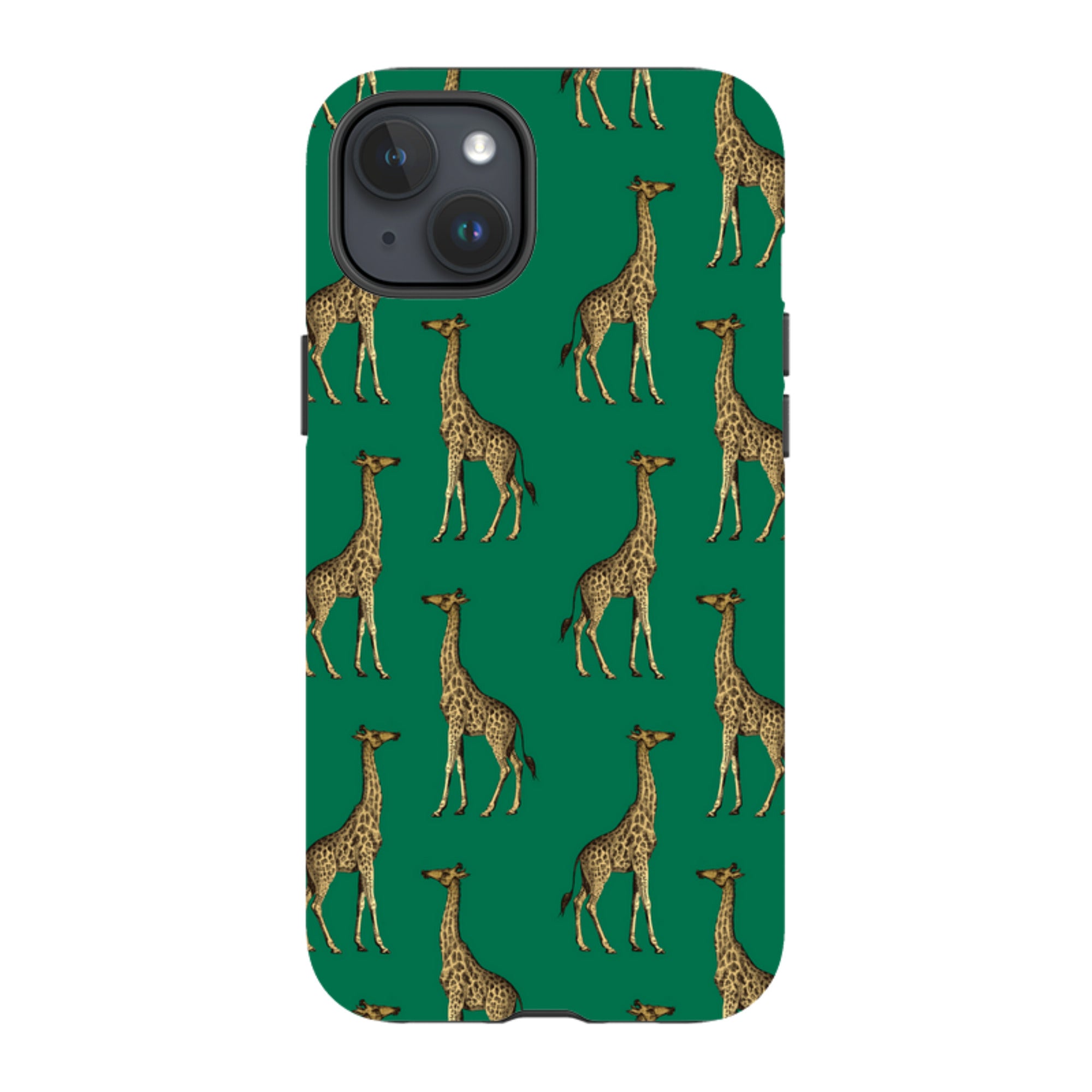 iPhone Tough Case - Green Giraffe