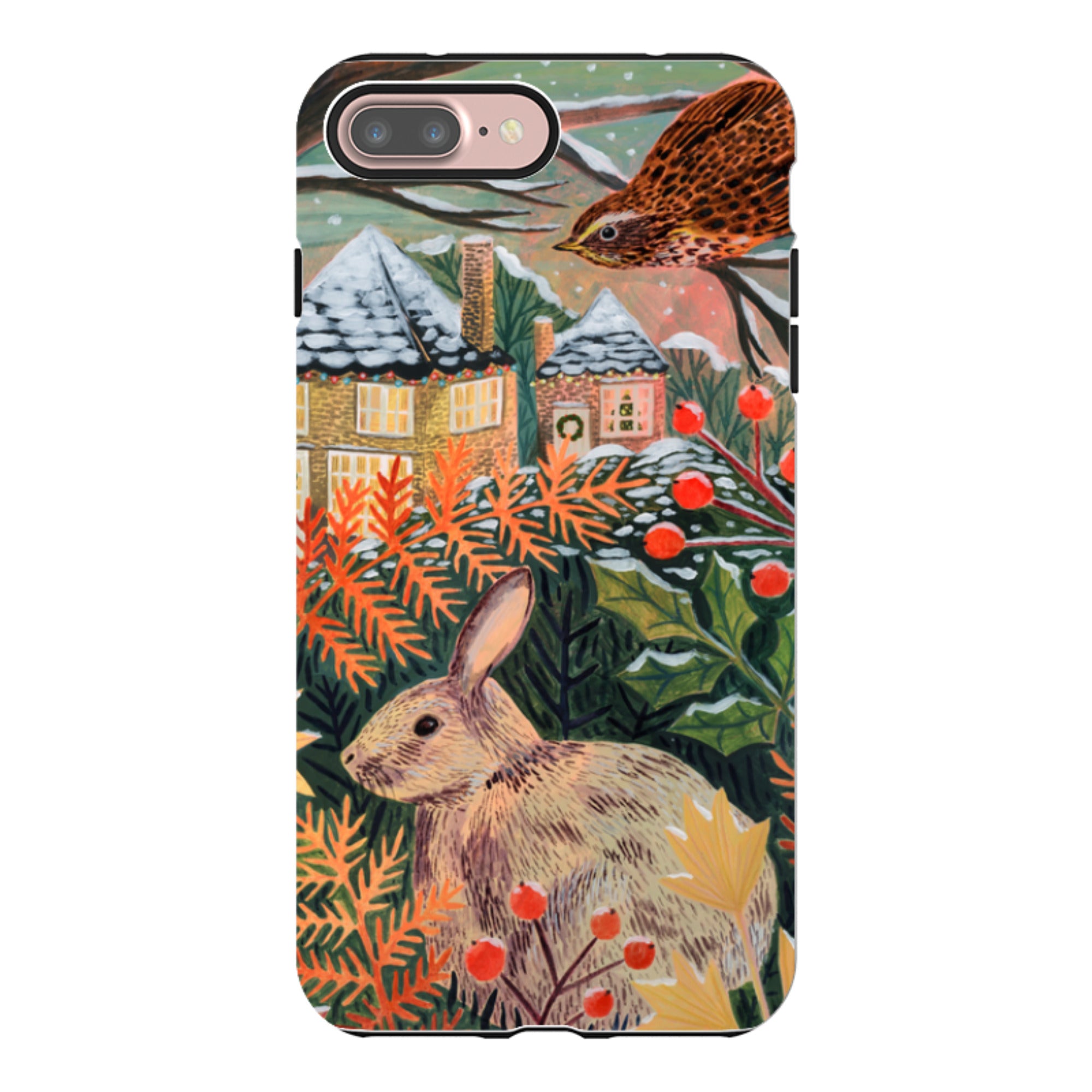 iPhone Tough Case - Rabbit By Lee Foster Wilson