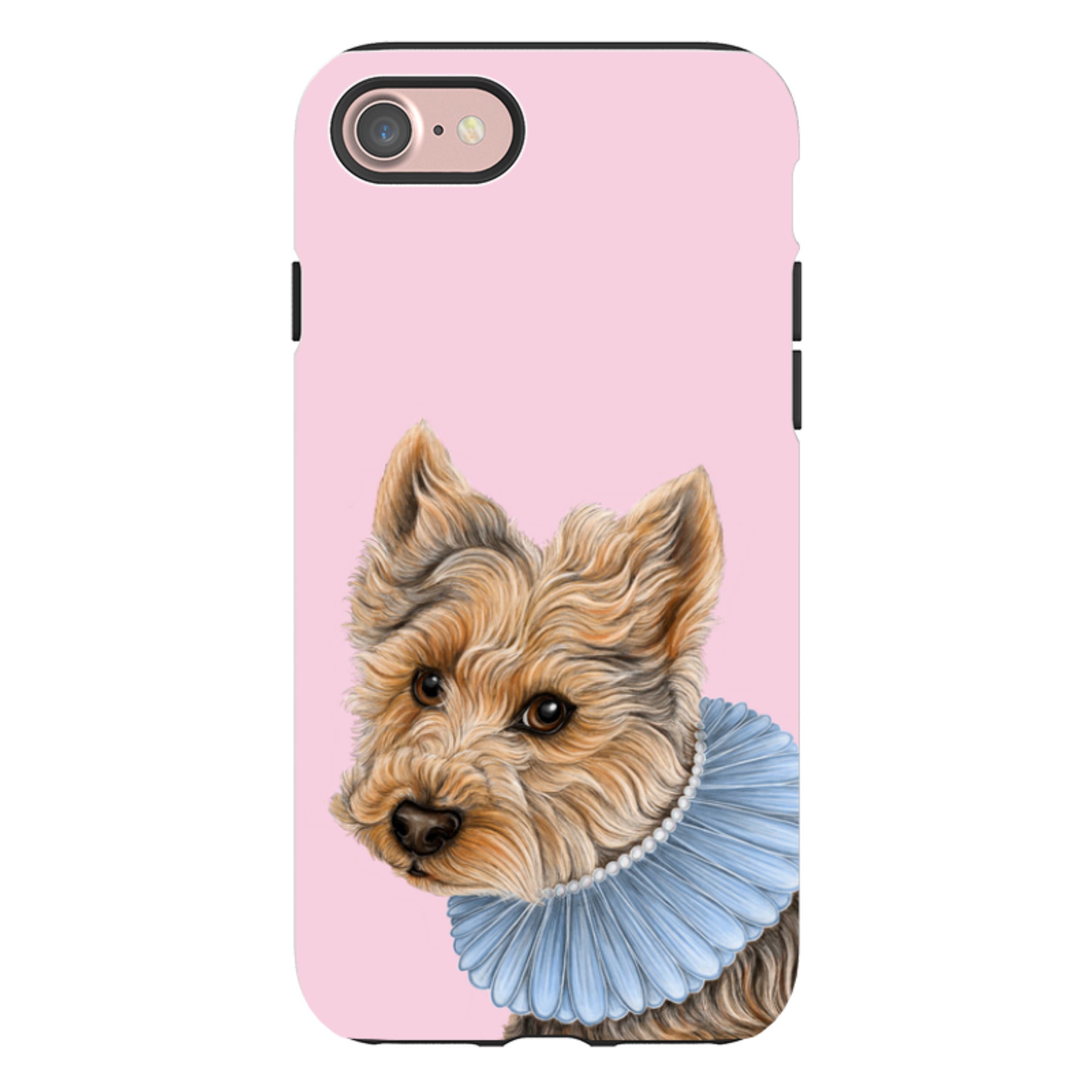 iPhone Tough Case - Yorkie 2 By Catherine Rowe