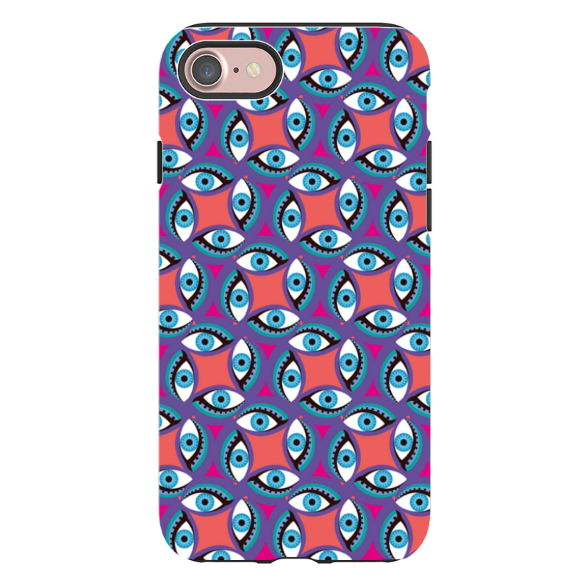 iPhone Tough Case - Eyes By Patternistas