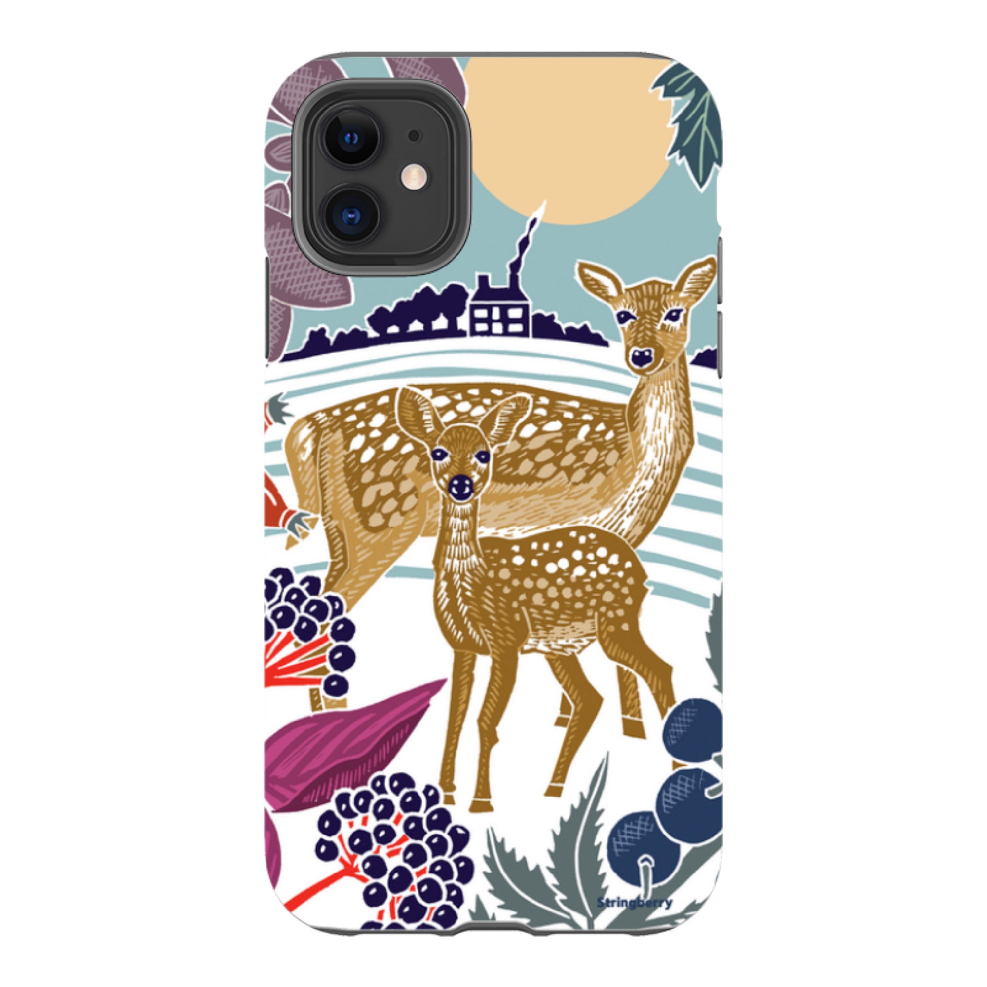 iPhone Tough Case - Deer By Kate Heiss