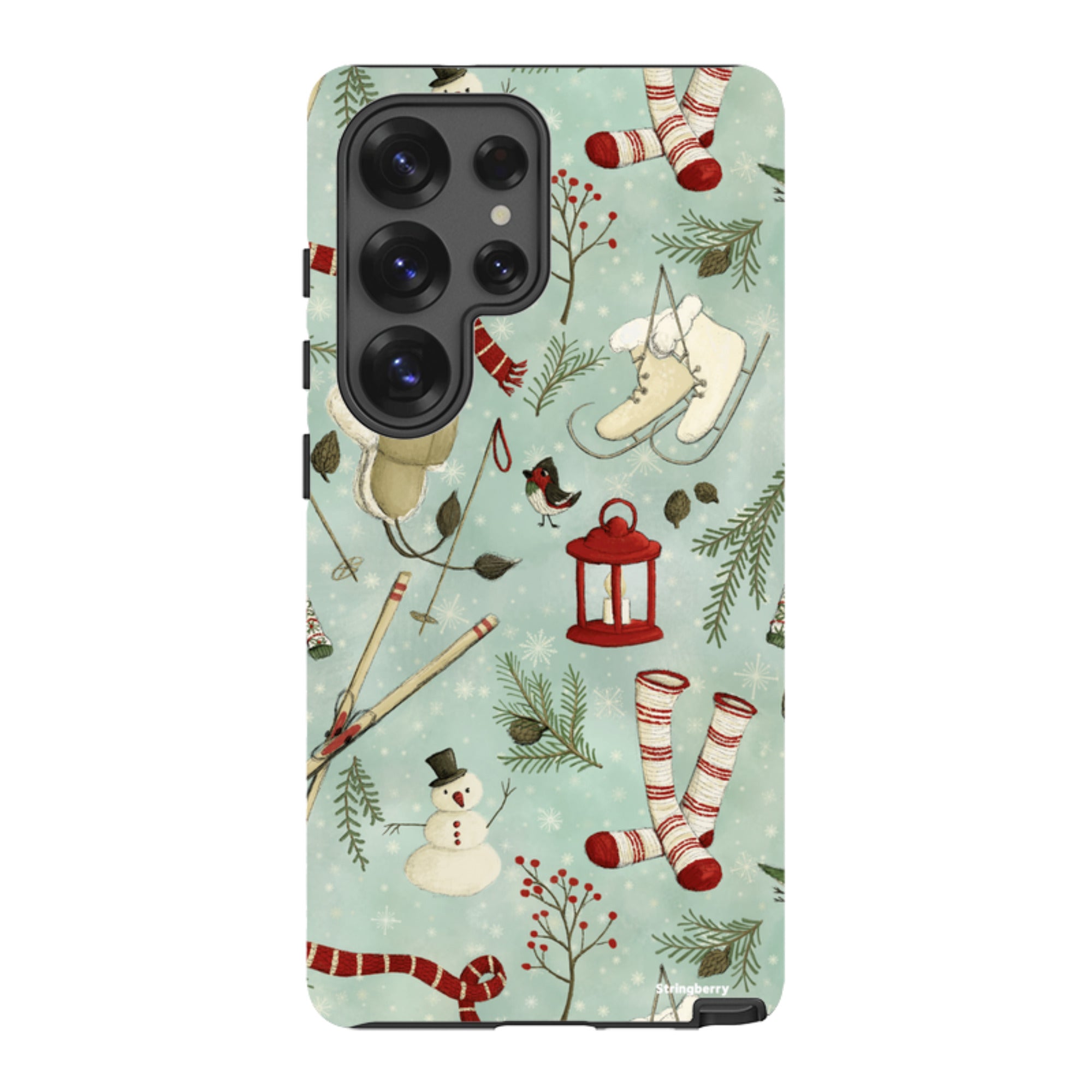 Samsung Tough Case - Winter Pattern By Maja Lindberg