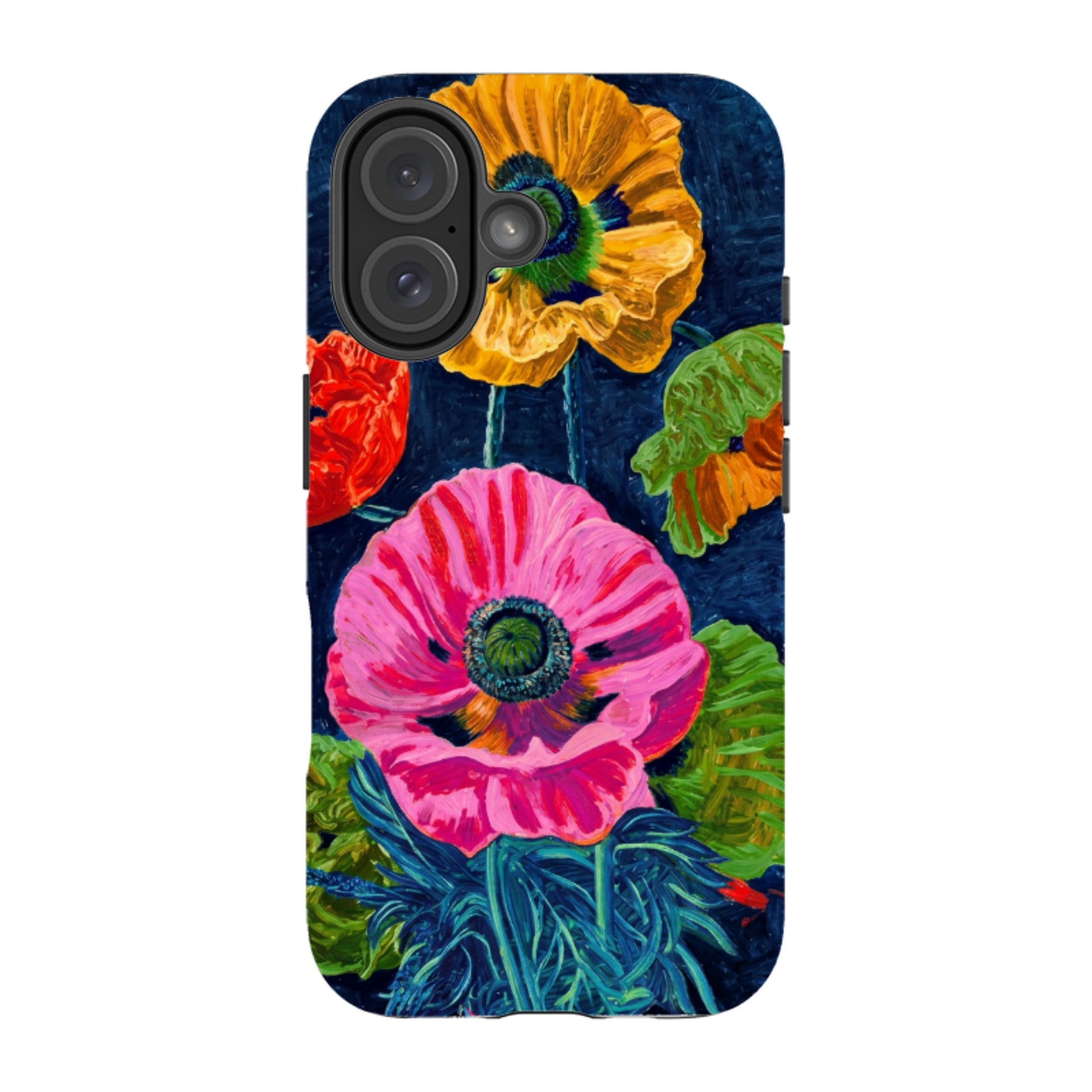 iPhone MagSafe Tough Case - Kisling Poppy Blue