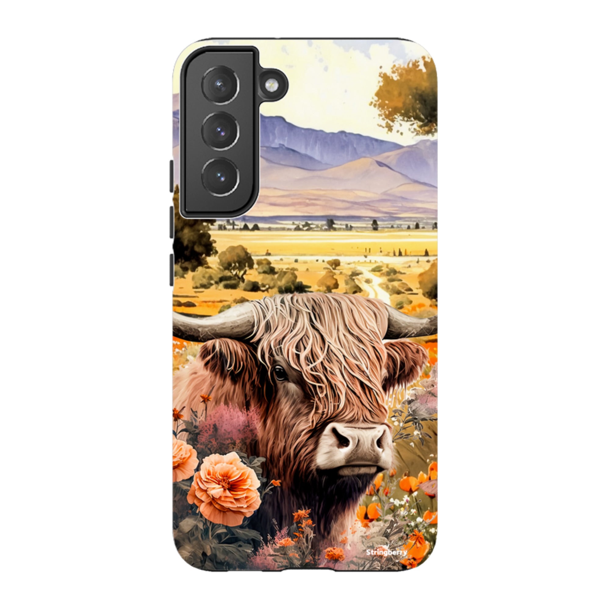 Samsung Tough Case - Highland Cow III