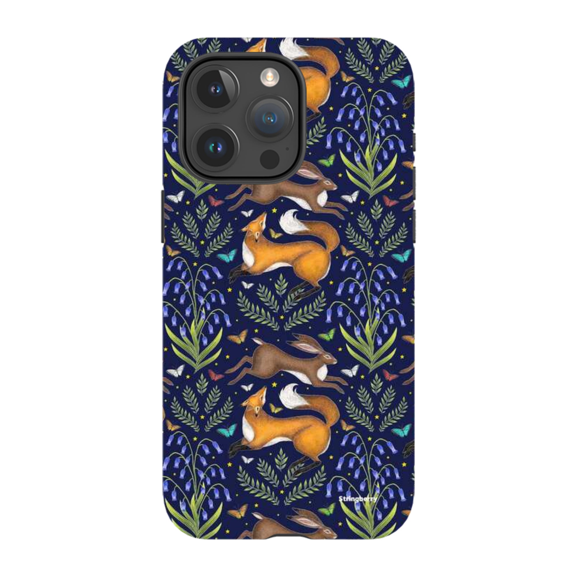 iPhone MagSafe Tough Case - Fox and Hare By Catherine Rowe