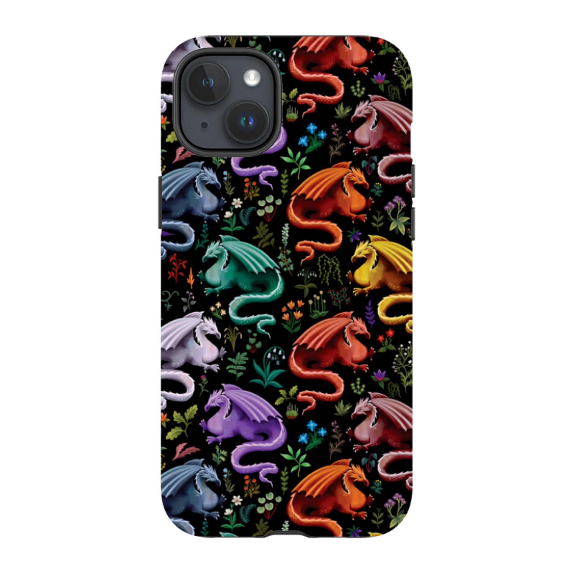 iPhone MagSafe Tough Case - Dragons By Anna Stead