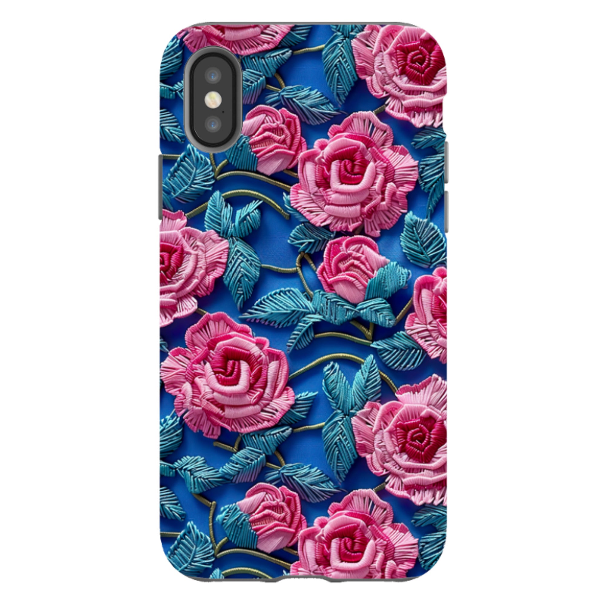 iPhone Case - Blue Summer Roses
