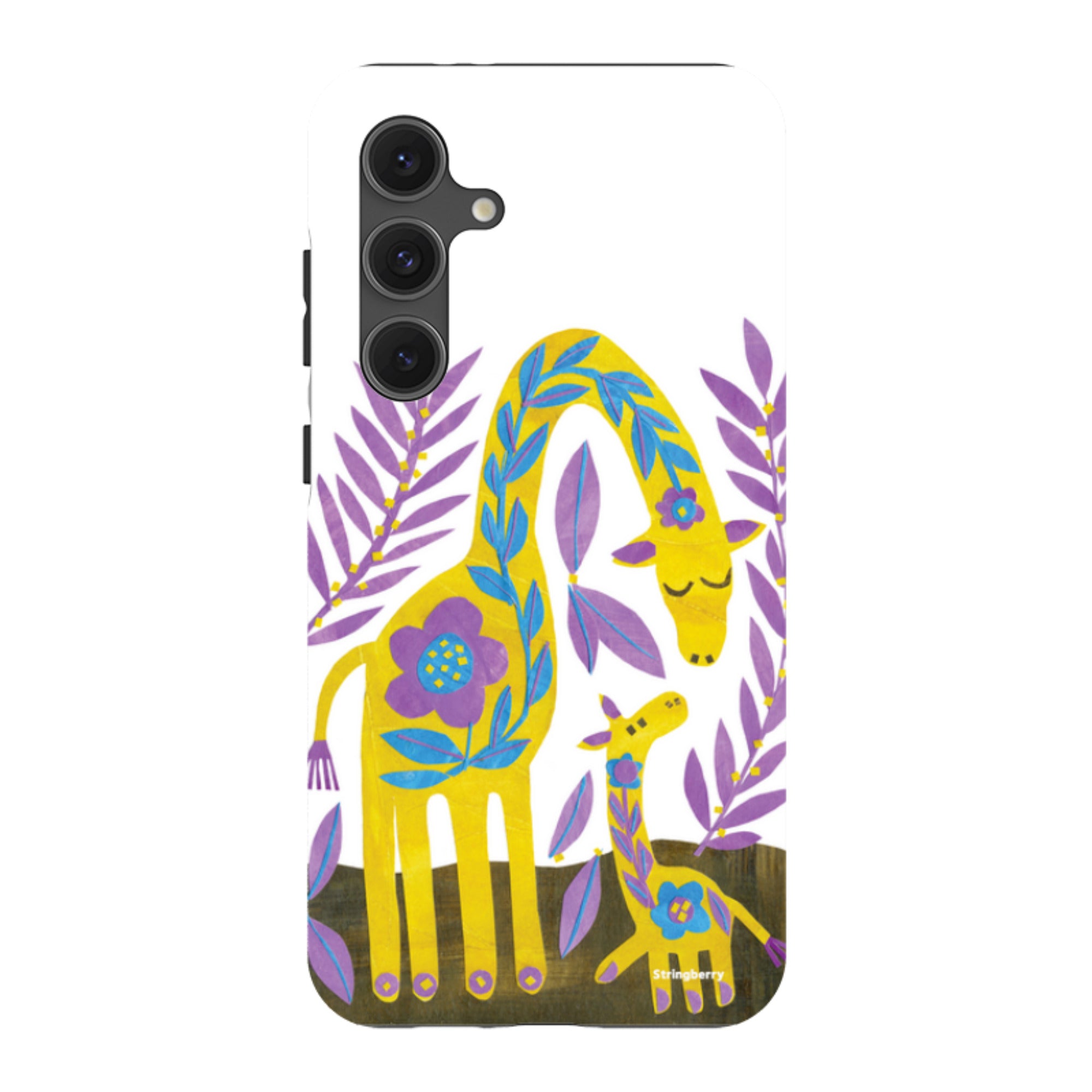 Samsung Tough Case - Folk Giraffes By Tracey English