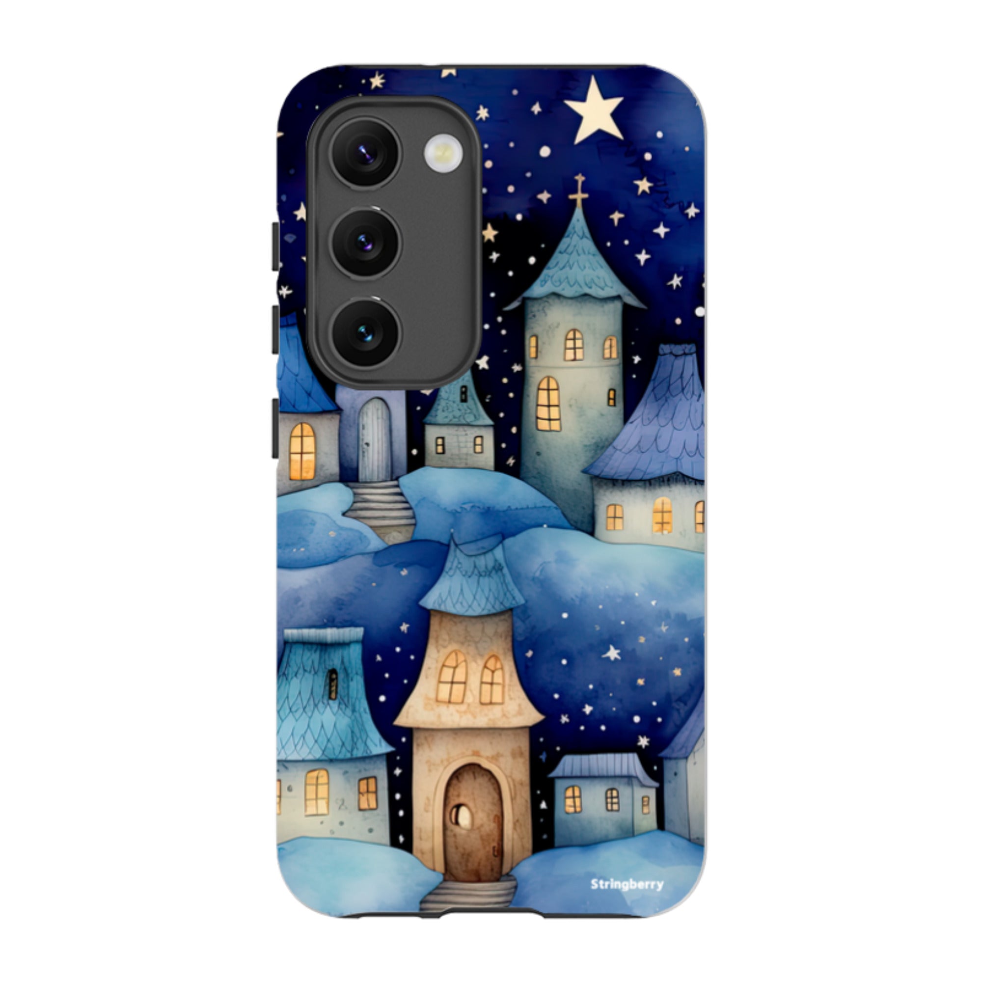 Samsung Tough Case - Blue Stars