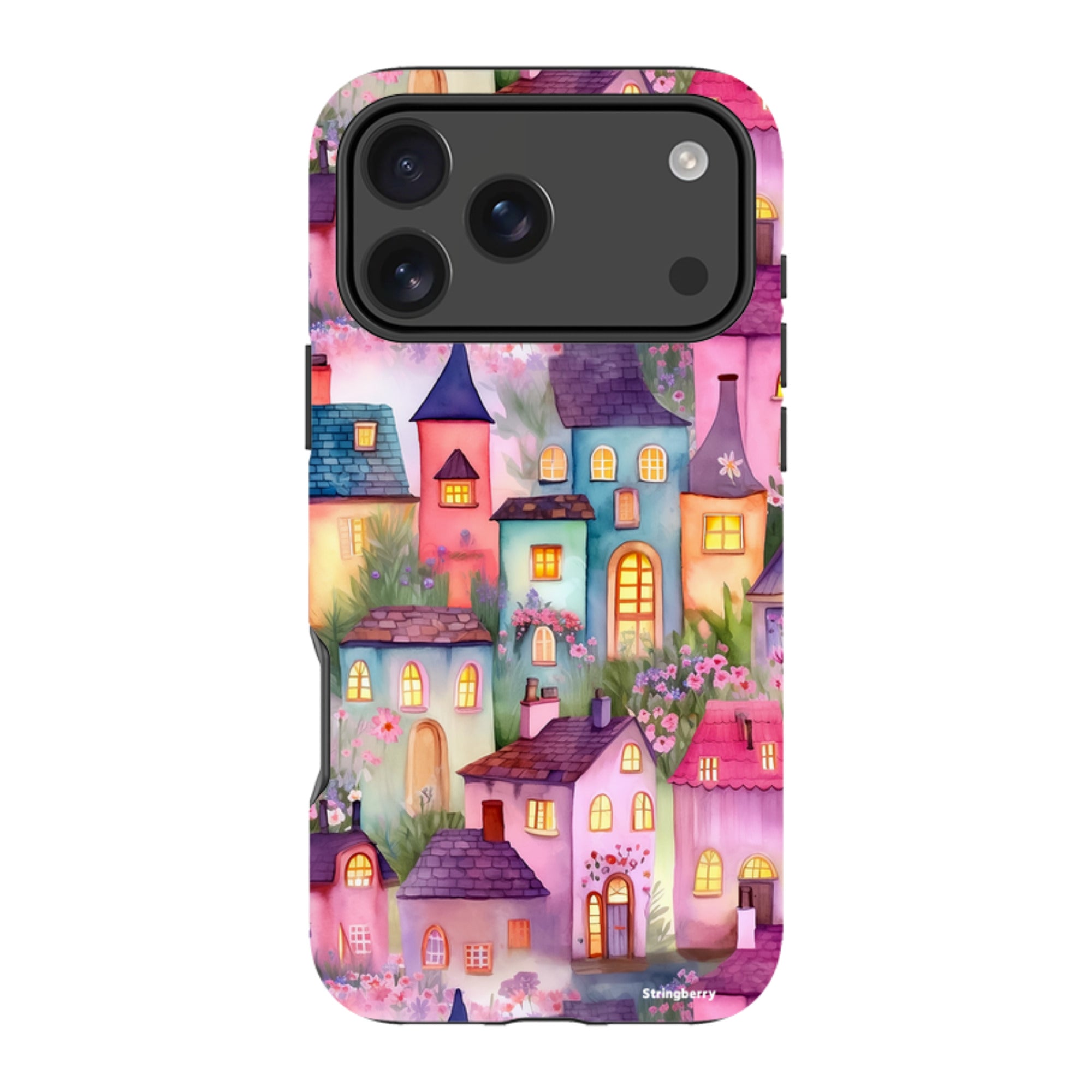 iPhone Tough Case - Fairy Houses