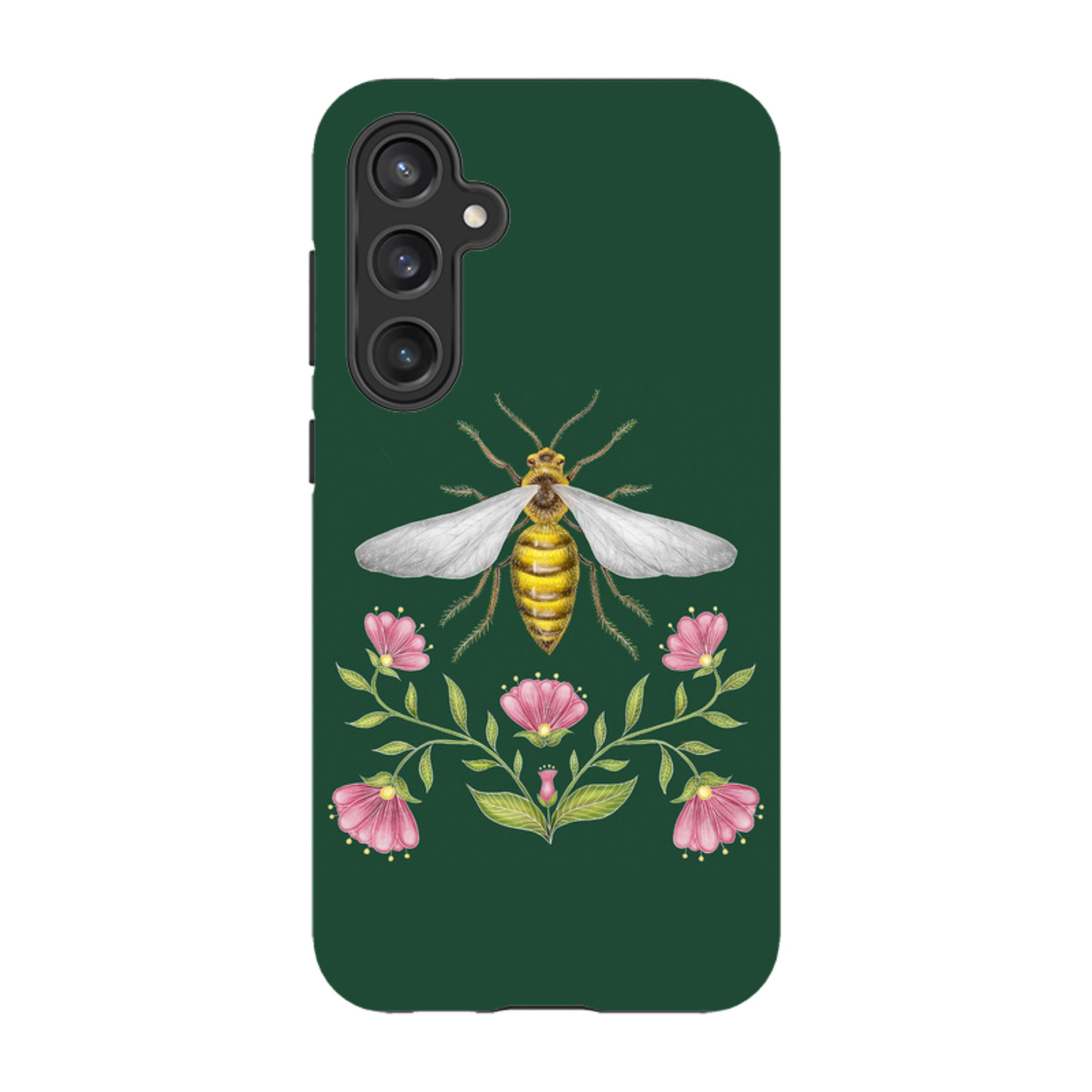 Samsung Tough Case - Wings Of Freedom Emerald By Catherine Rowe