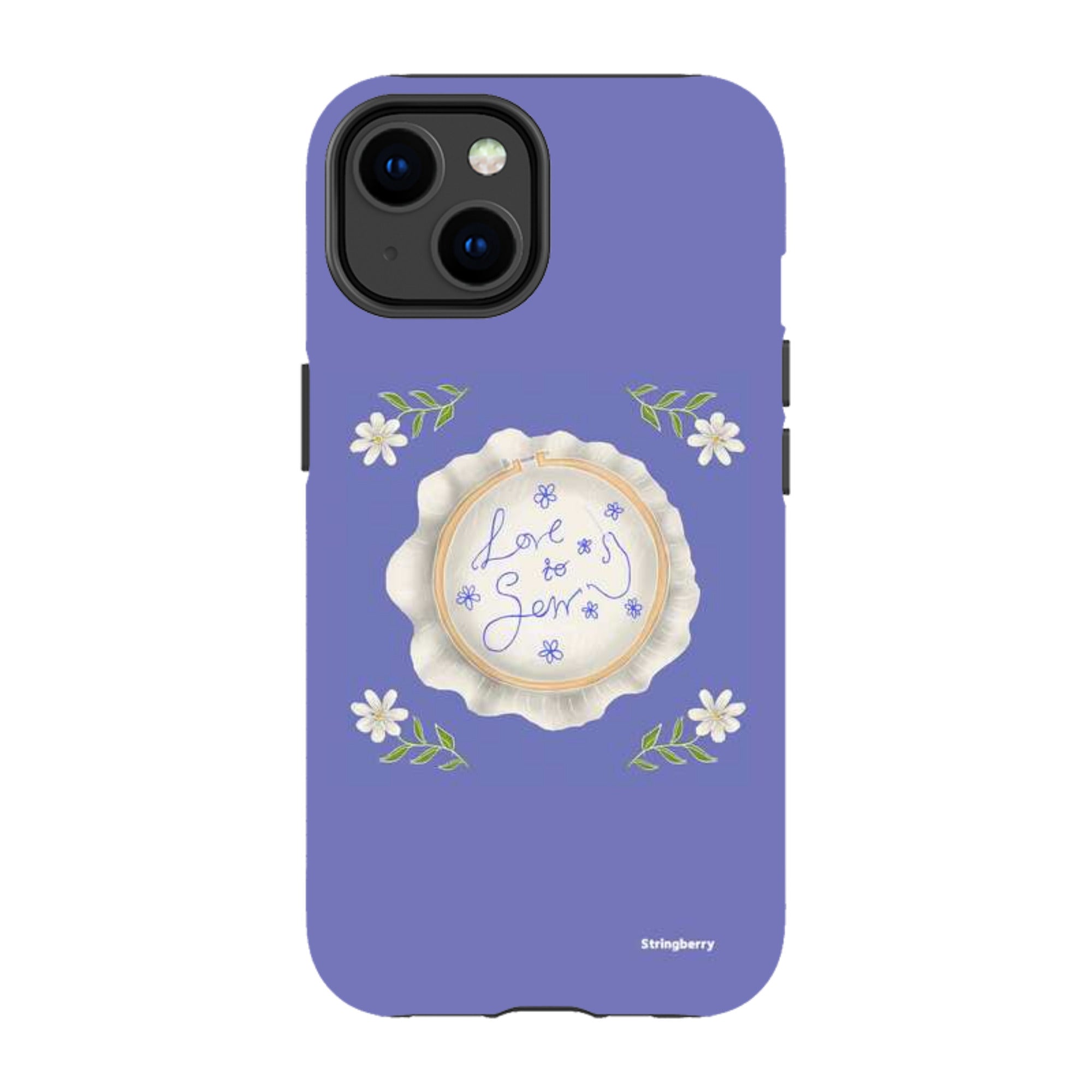 iPhone Tough Case - Love To Sew By Catherine Rowe