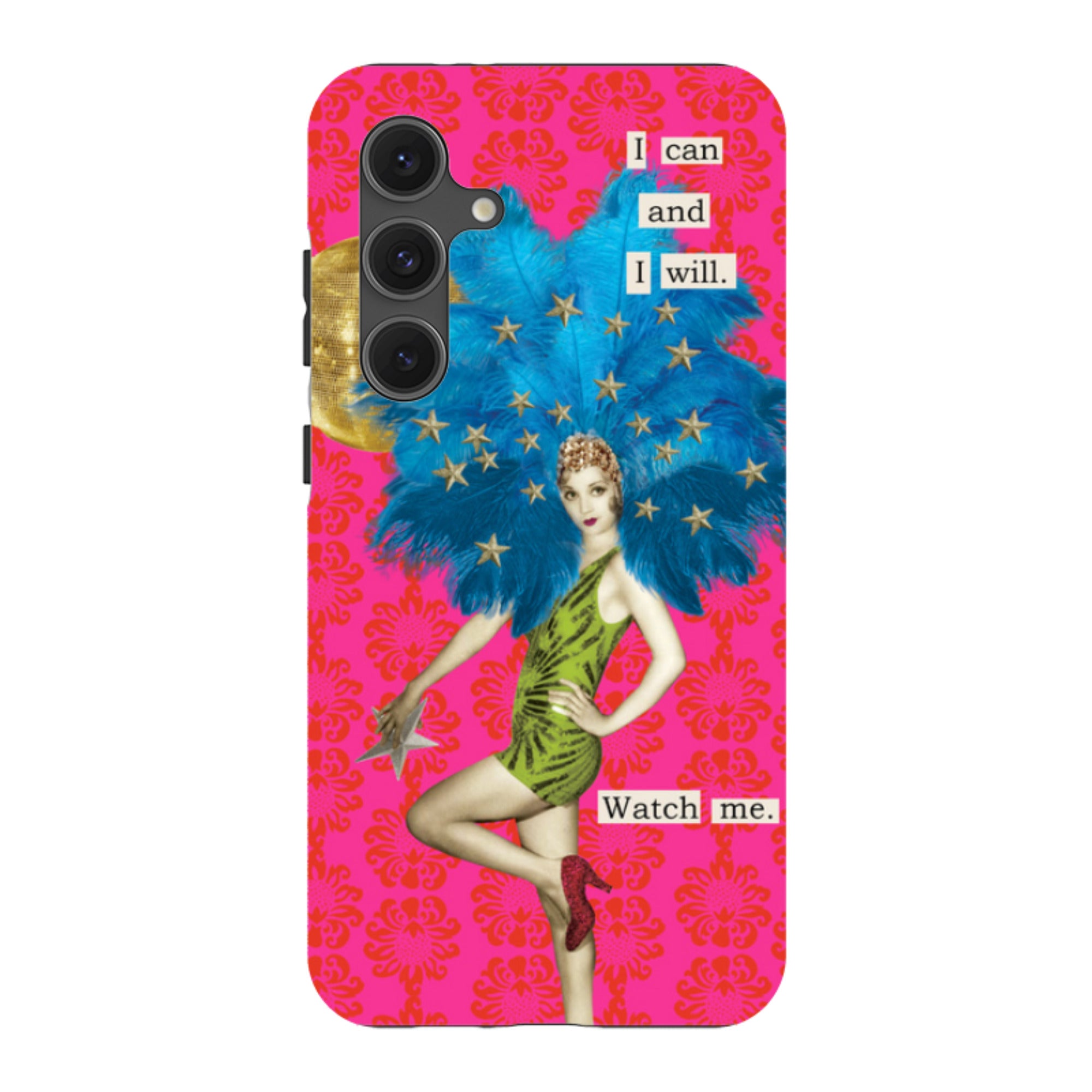 Samsung Tough Case - I Can And I Will By Clare Jordan
