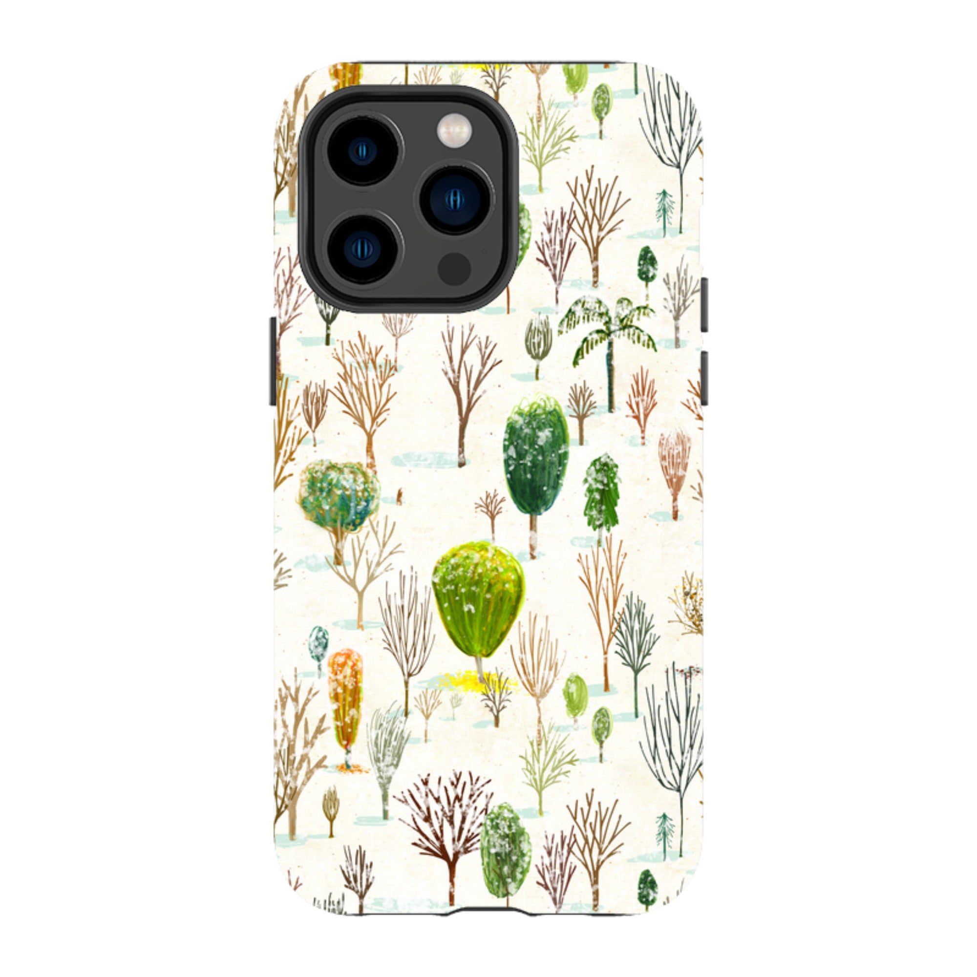 iPhone Tough Case - Winter In The Arboretum By Katherine Quinn