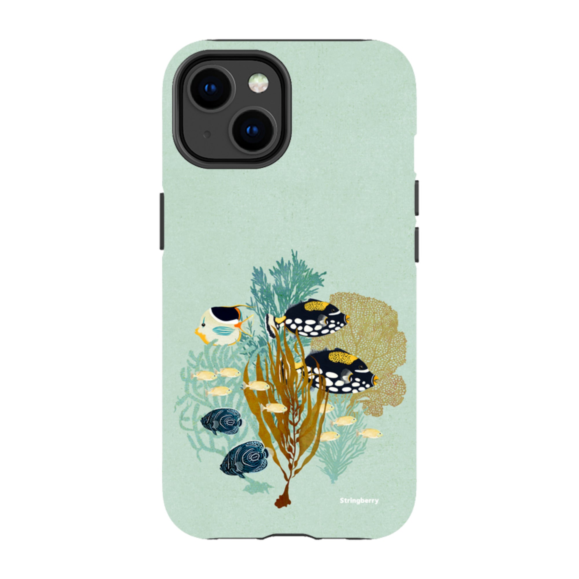 iPhone Tough Case - Fish Town By Katherine Quinn