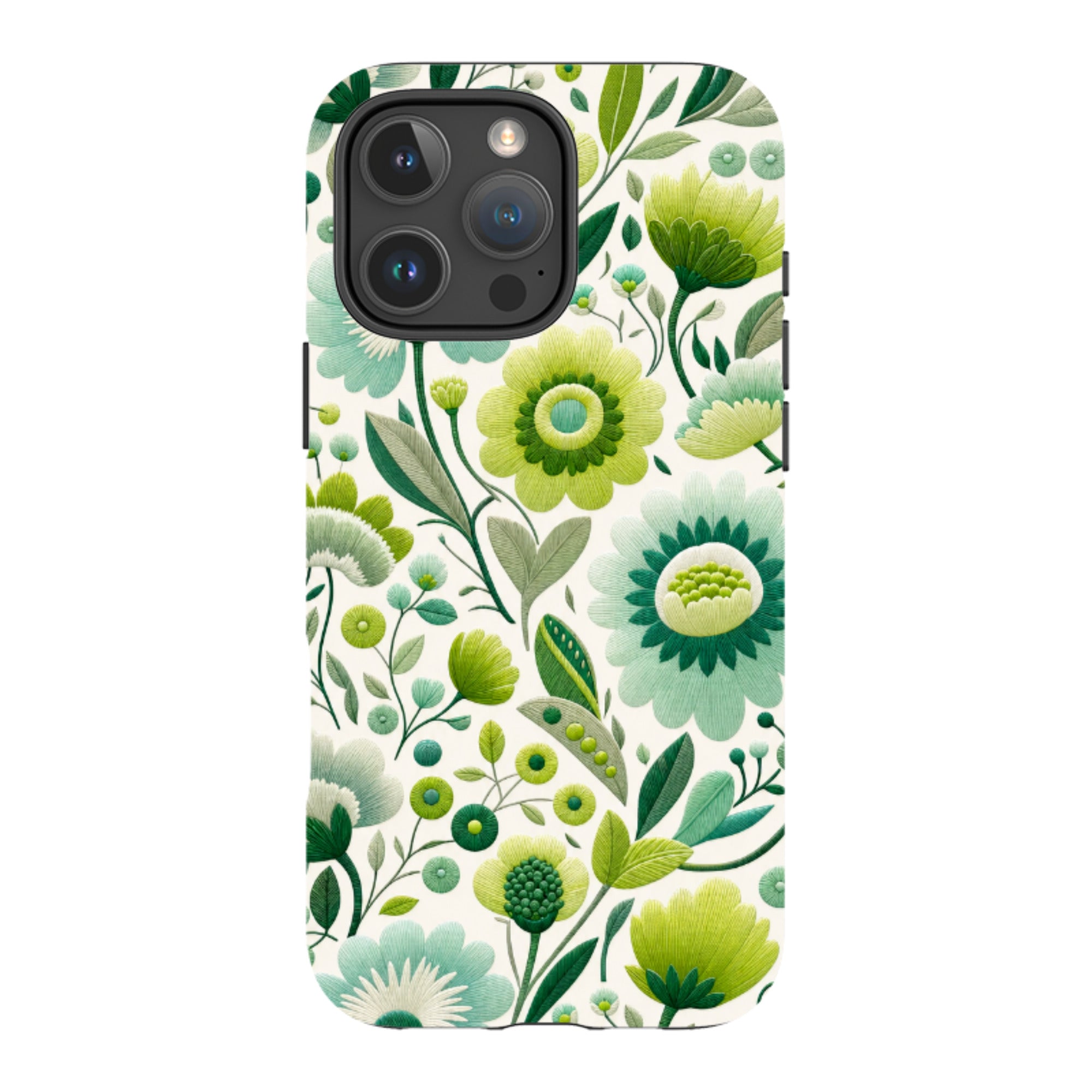 iPhone MagSafe Tough Case - Folk Art Floral