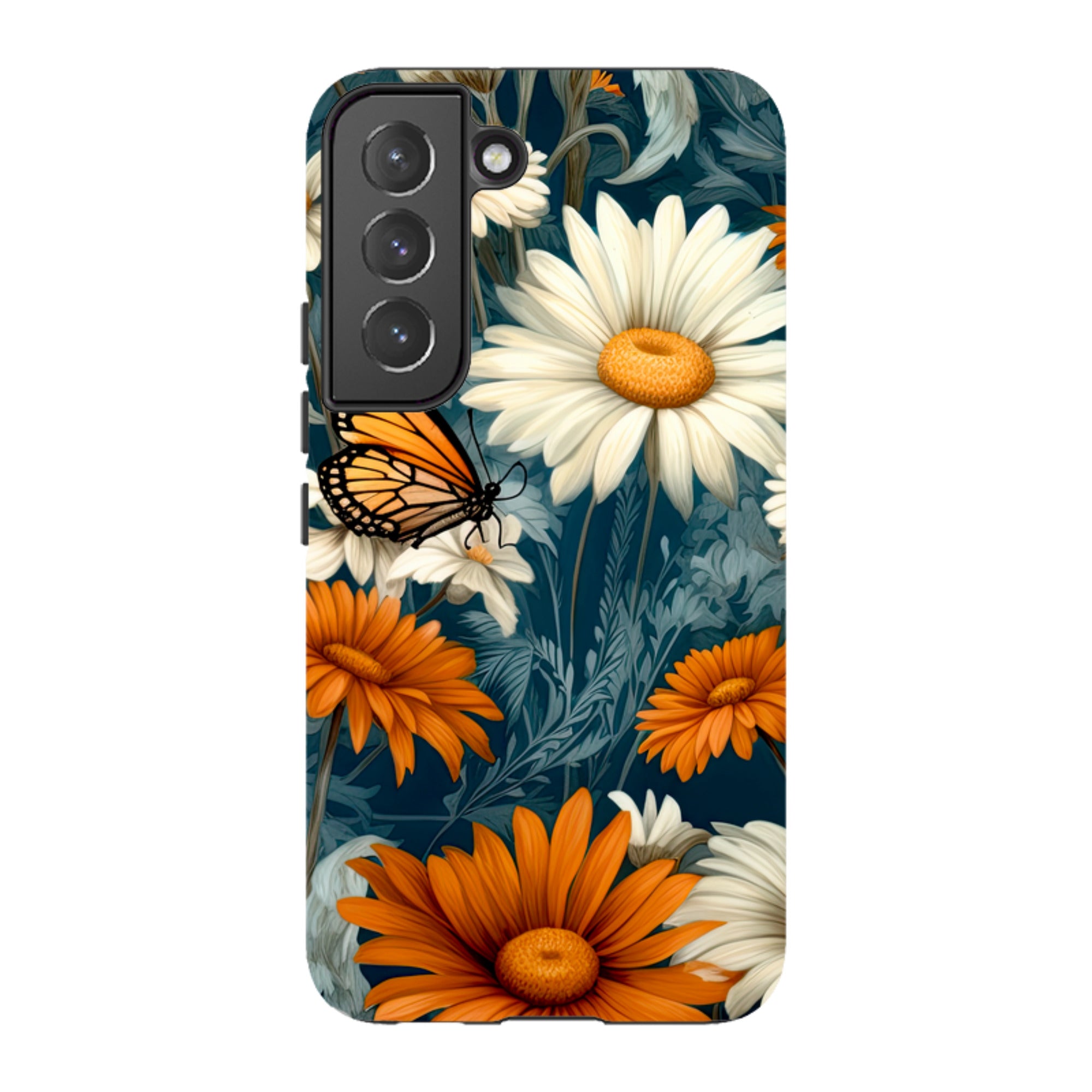 Samsung Tough Case - Butterfly Daisies