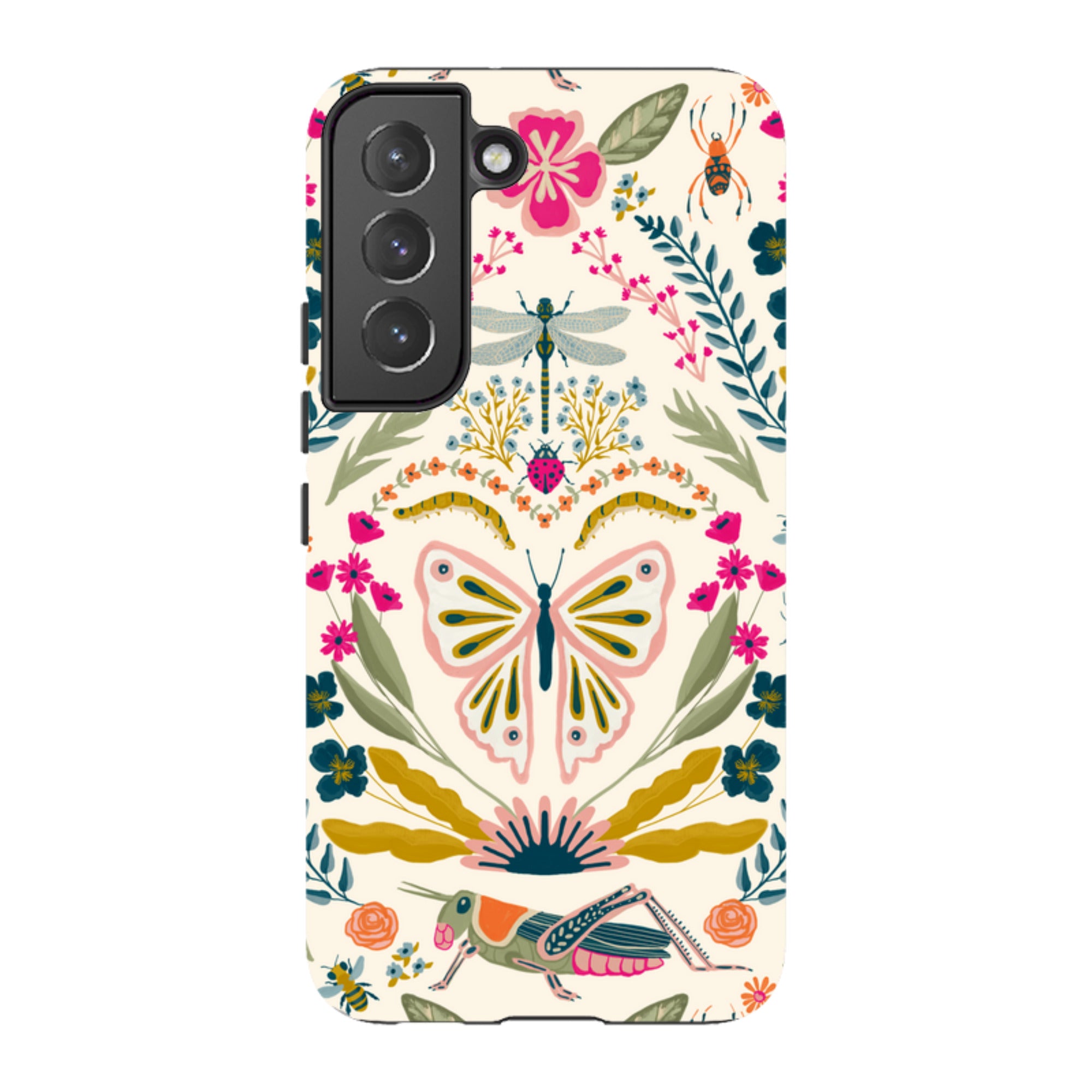 Samsung Tough Case - Butterfly Floral By Abby Jacobs