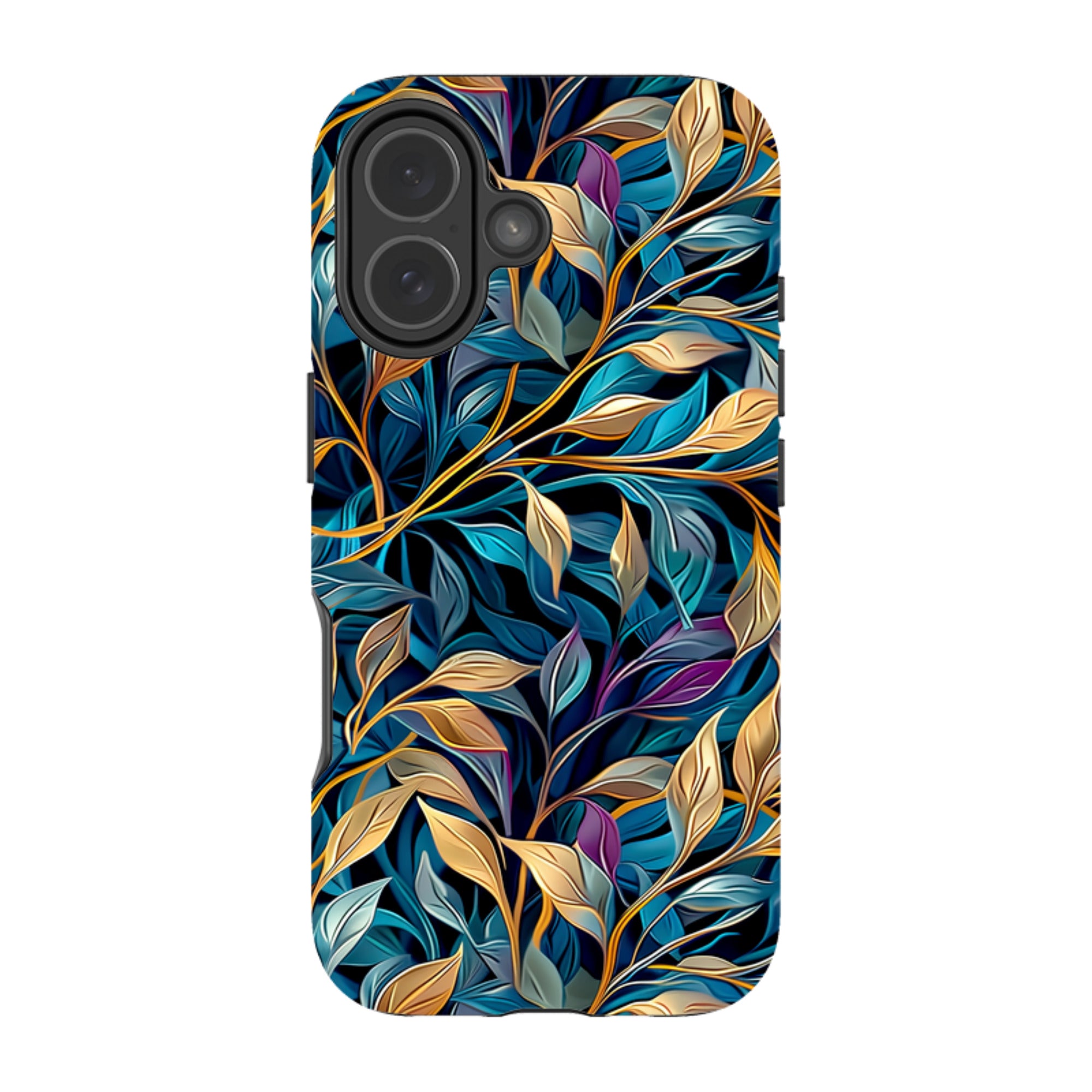 iPhone MagSafe Tough Case - Golden Leaves