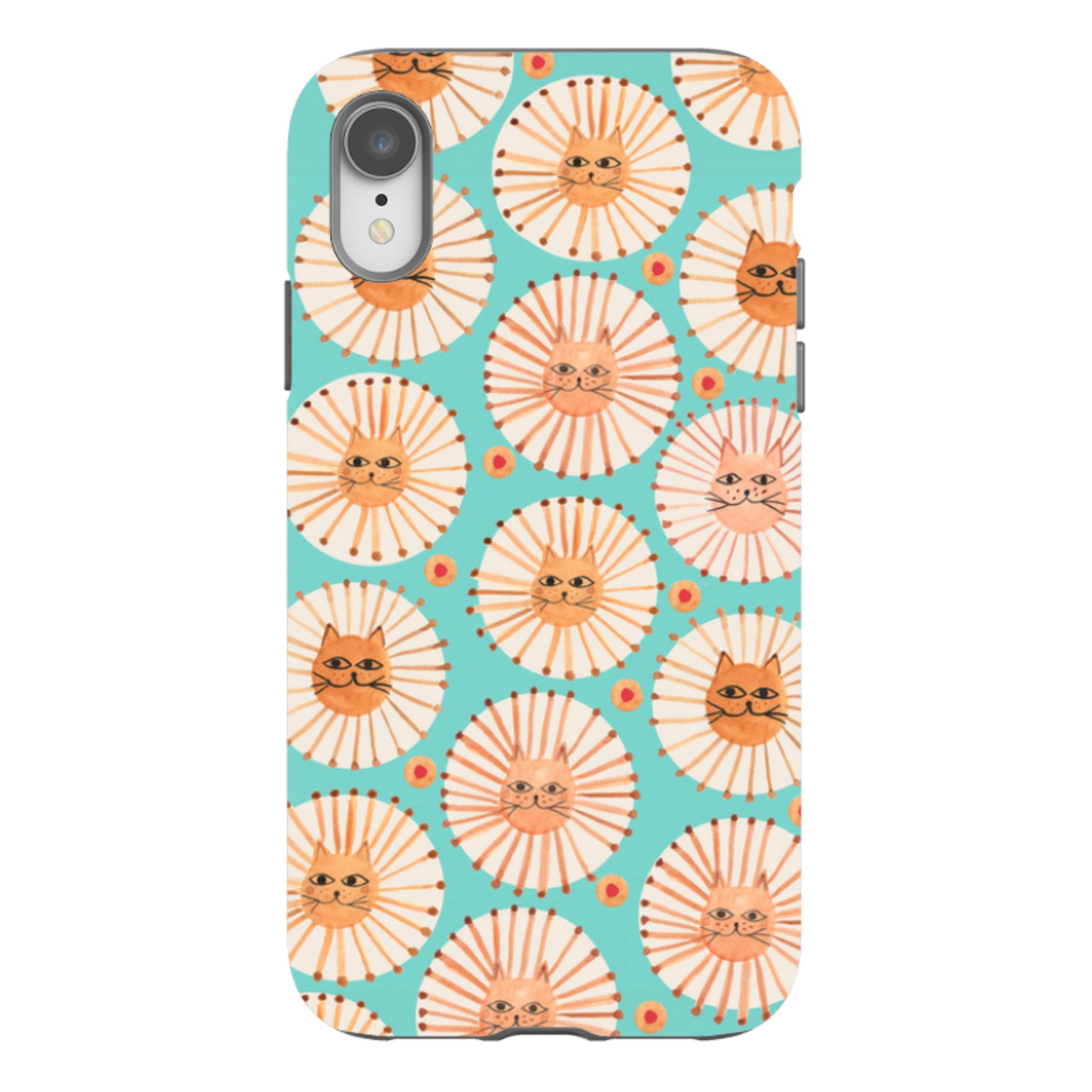iPhone Tough Case - Wild Cats By Gabriela Larios