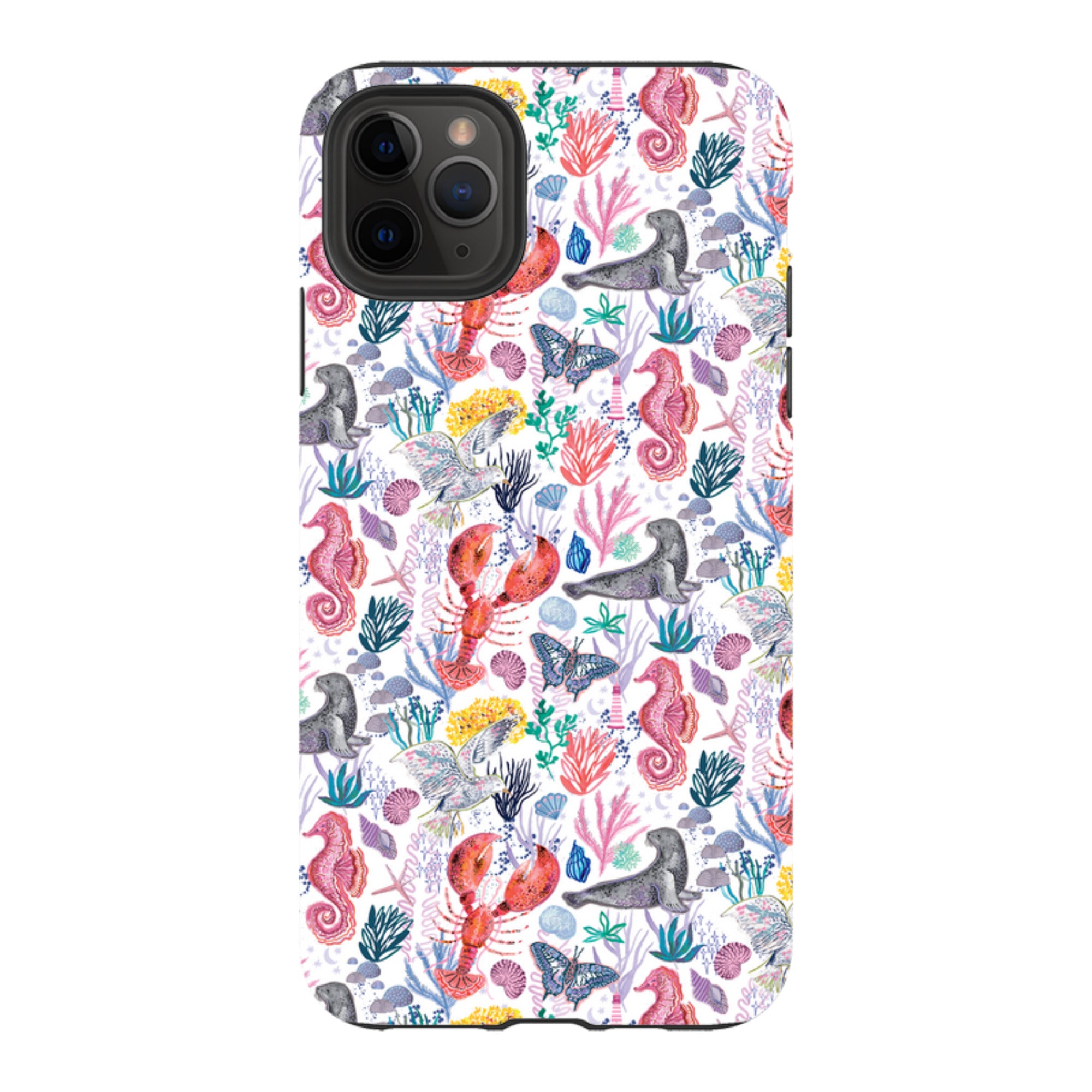iPhone Case - Coastline Pattern-B By Emma Frances Grant