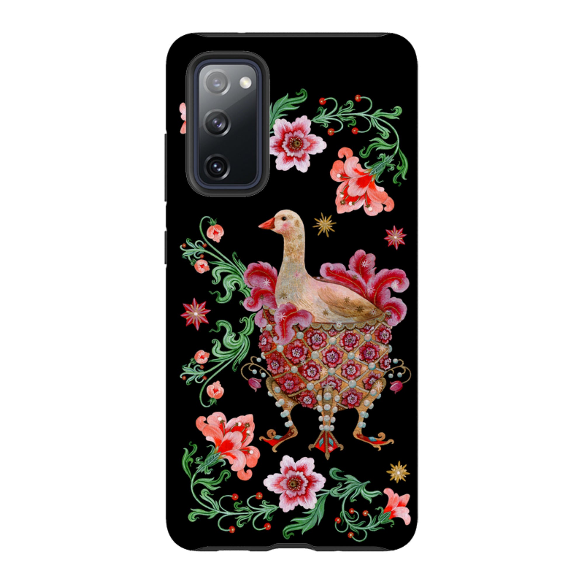 Samsung Tough  Case - Six Geese A Laying By Maria Matos