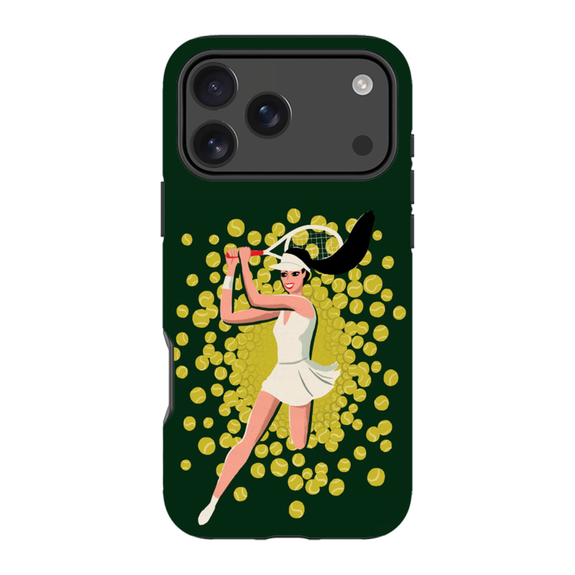 iPhone MagSafe Tough Case -  Tennis Burst By Paul Thurlby