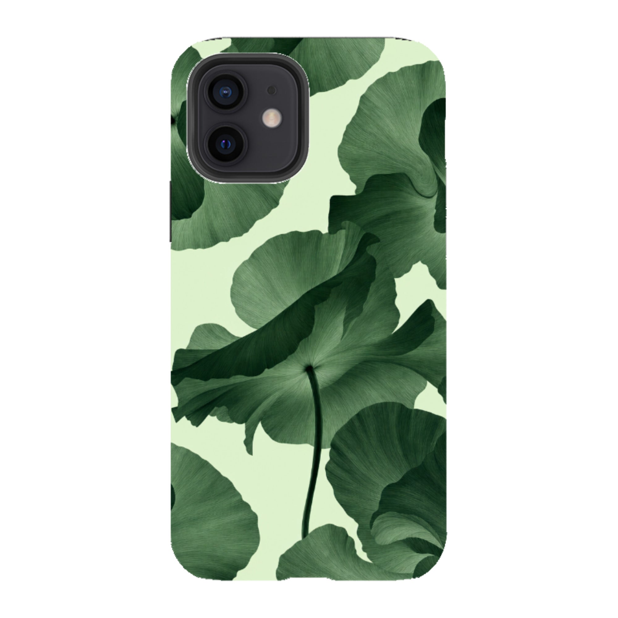 iPhone Tough Case - Sage Green Poppy