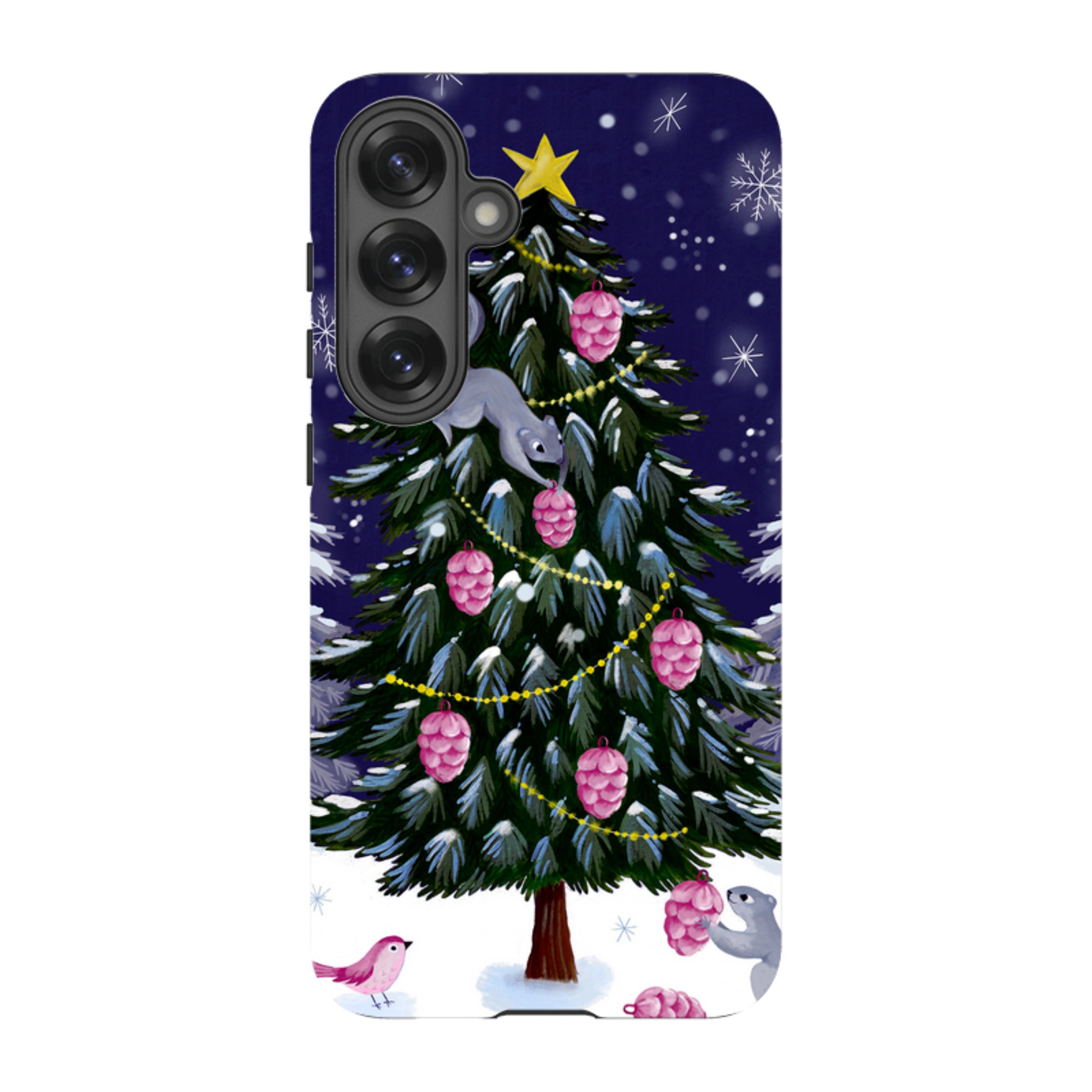Samsung Tough Case - Squirrel Tree By Bex Parkin