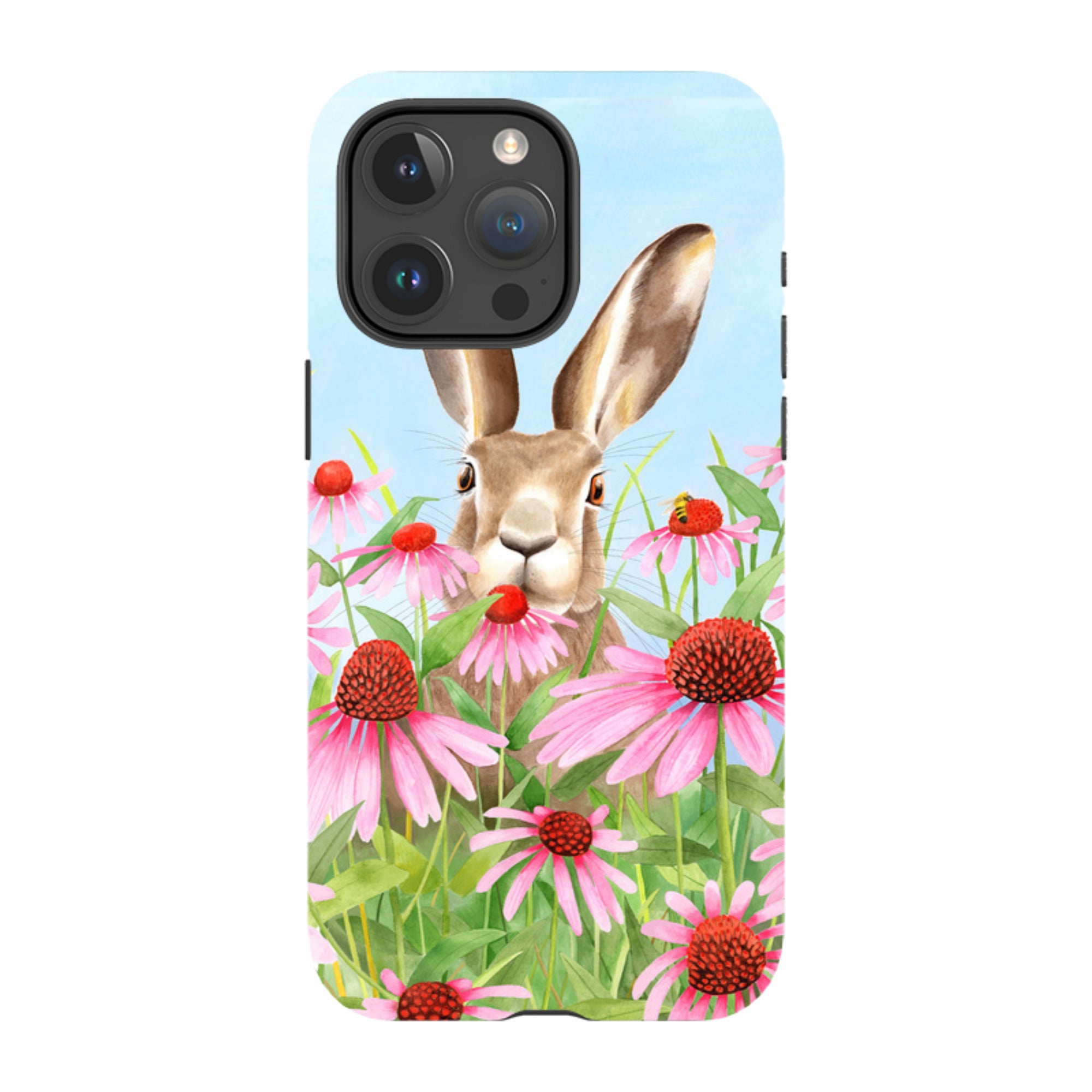 iPhone Tough Case - Summer Hare By Bex Parkin