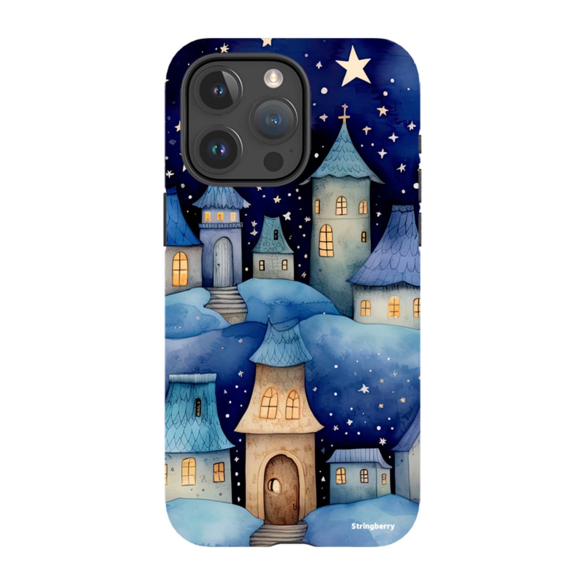 iPhone Tough Case - Blue Stars