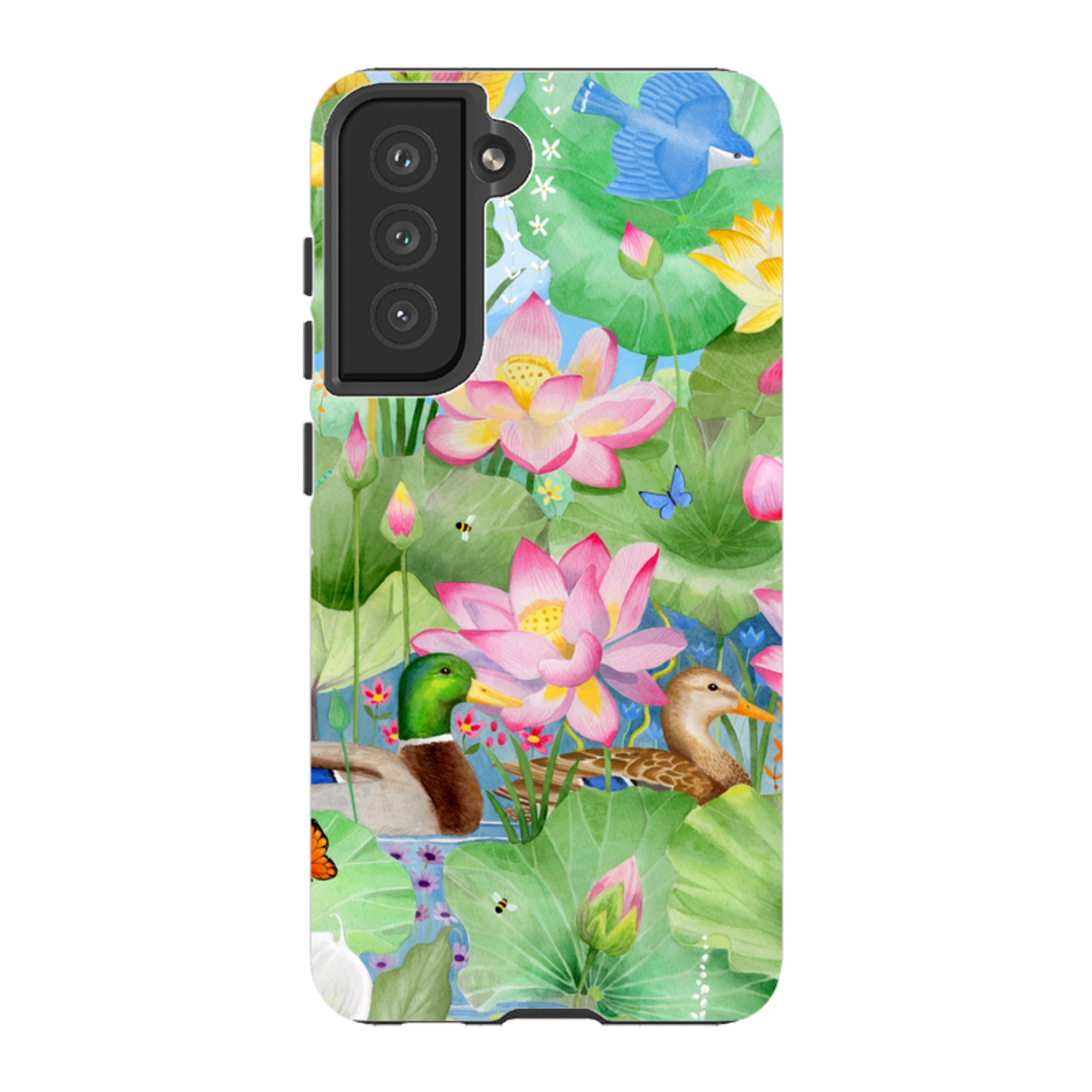 Samsung Tough Case - Waterlily Pond By Bex Parkin