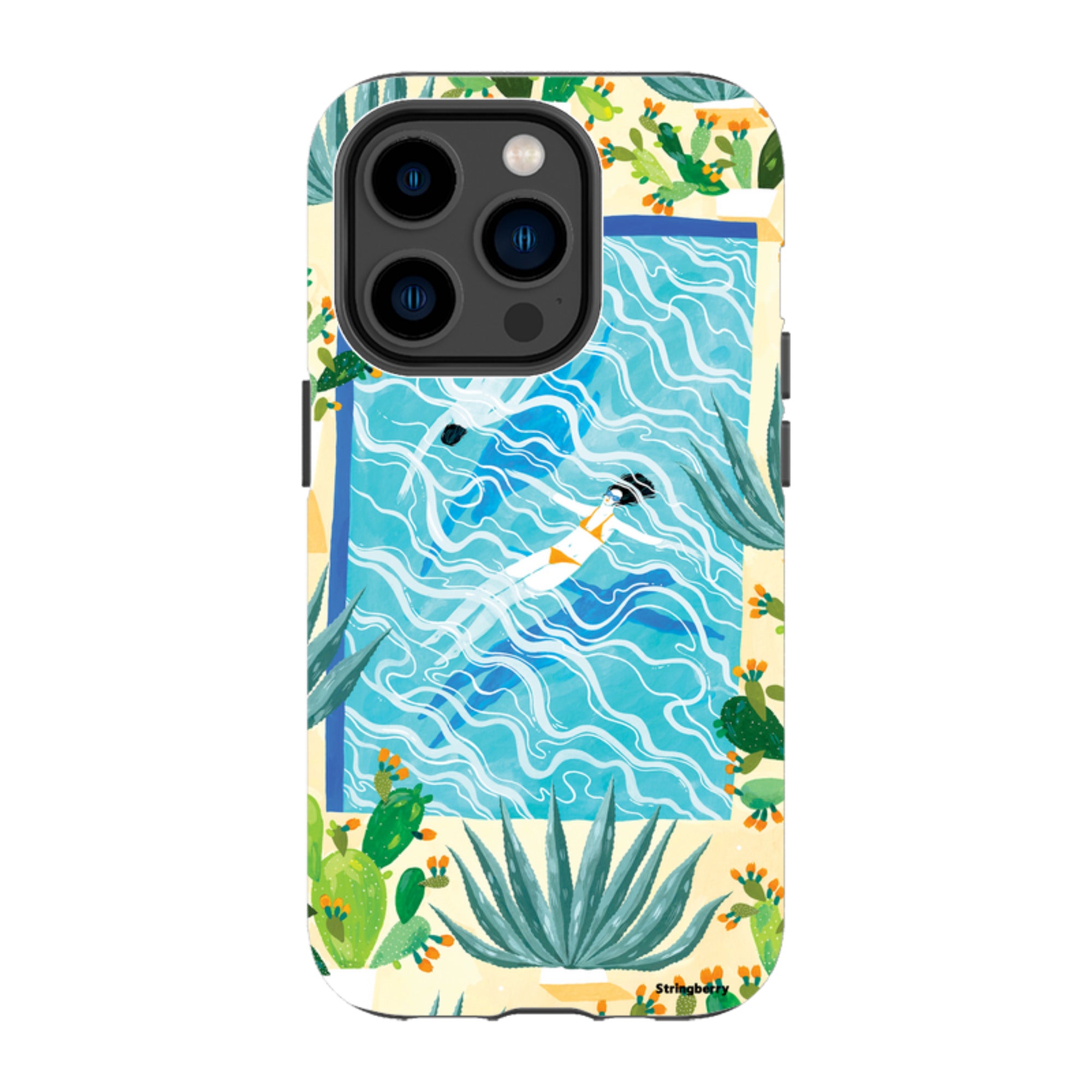 iPhone MagSafe Tough Case -  La Piscina By Madalina Andronic