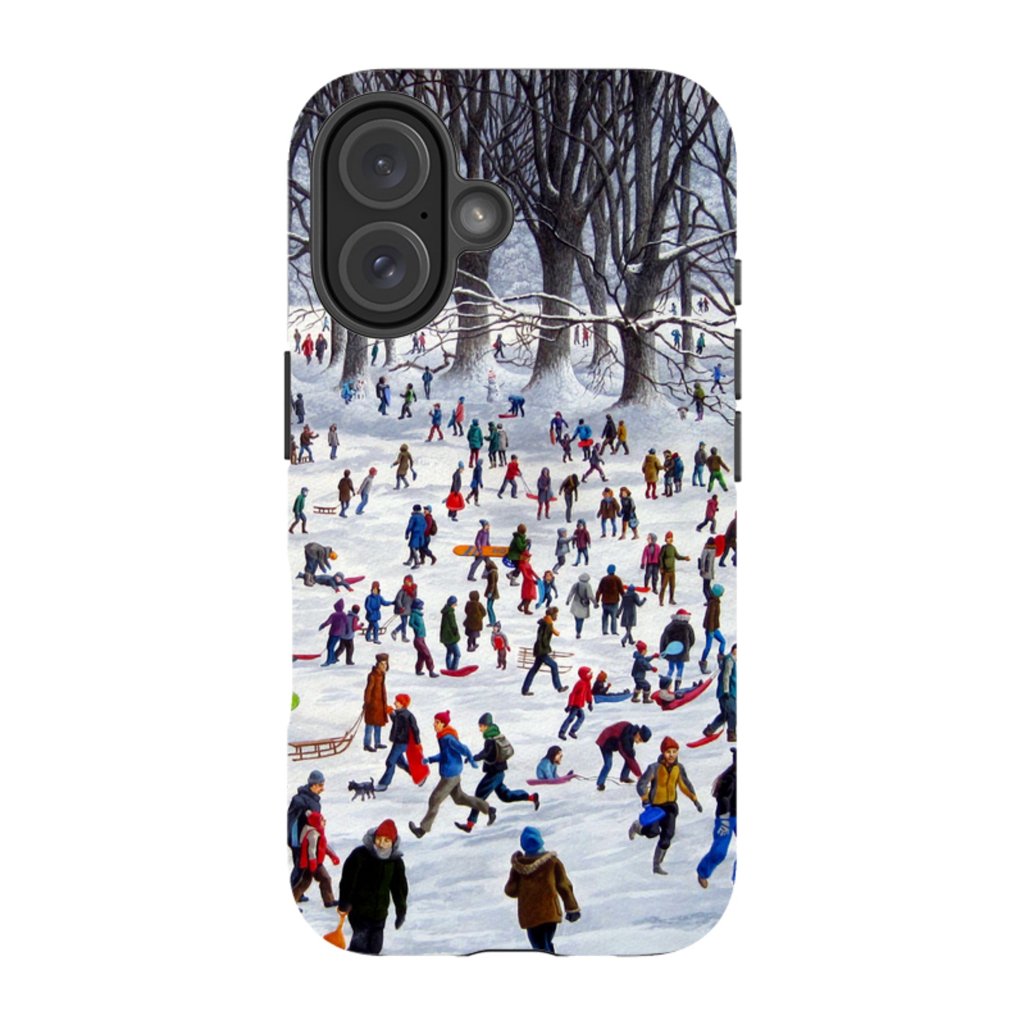 iPhone Tough Case - Snowtime By Philip Hood