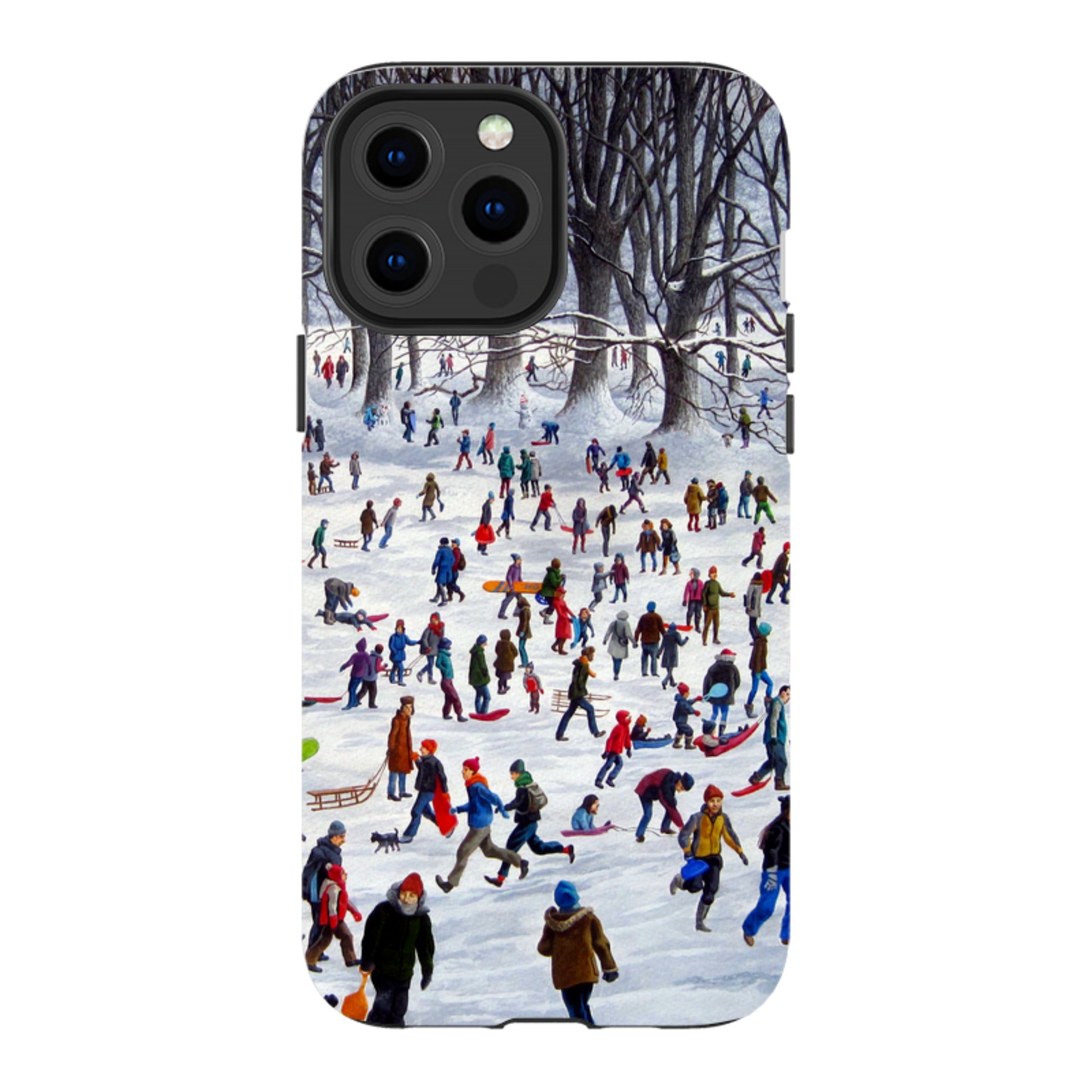 iPhone Tough Case - Snowtime By Philip Hood