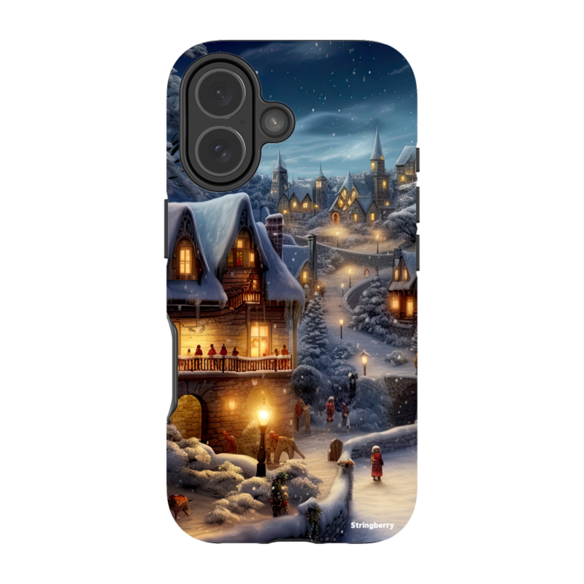 iPhone MagSafe Tough Case - Scandinavian Winter Night
