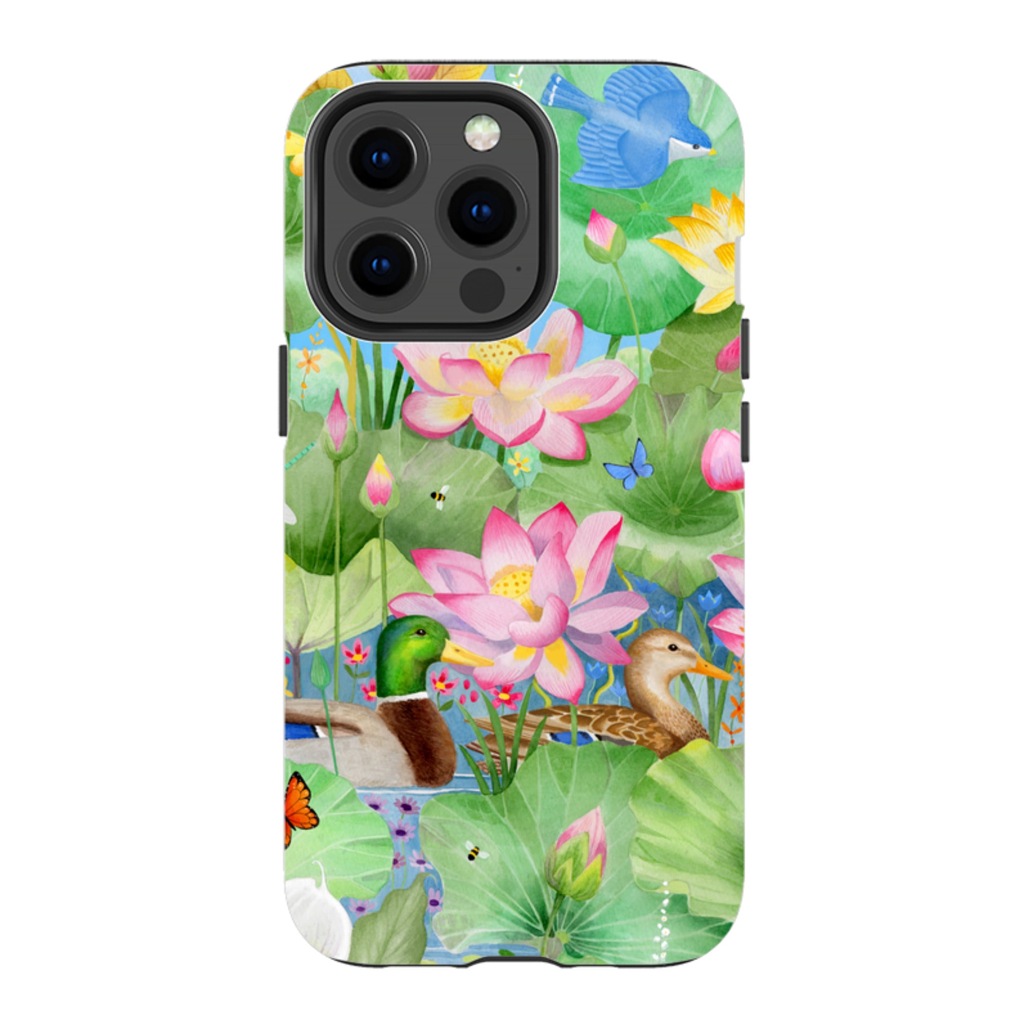 iPhone MagSafe Tough Case -  Waterlily Pond By Bex Parkin