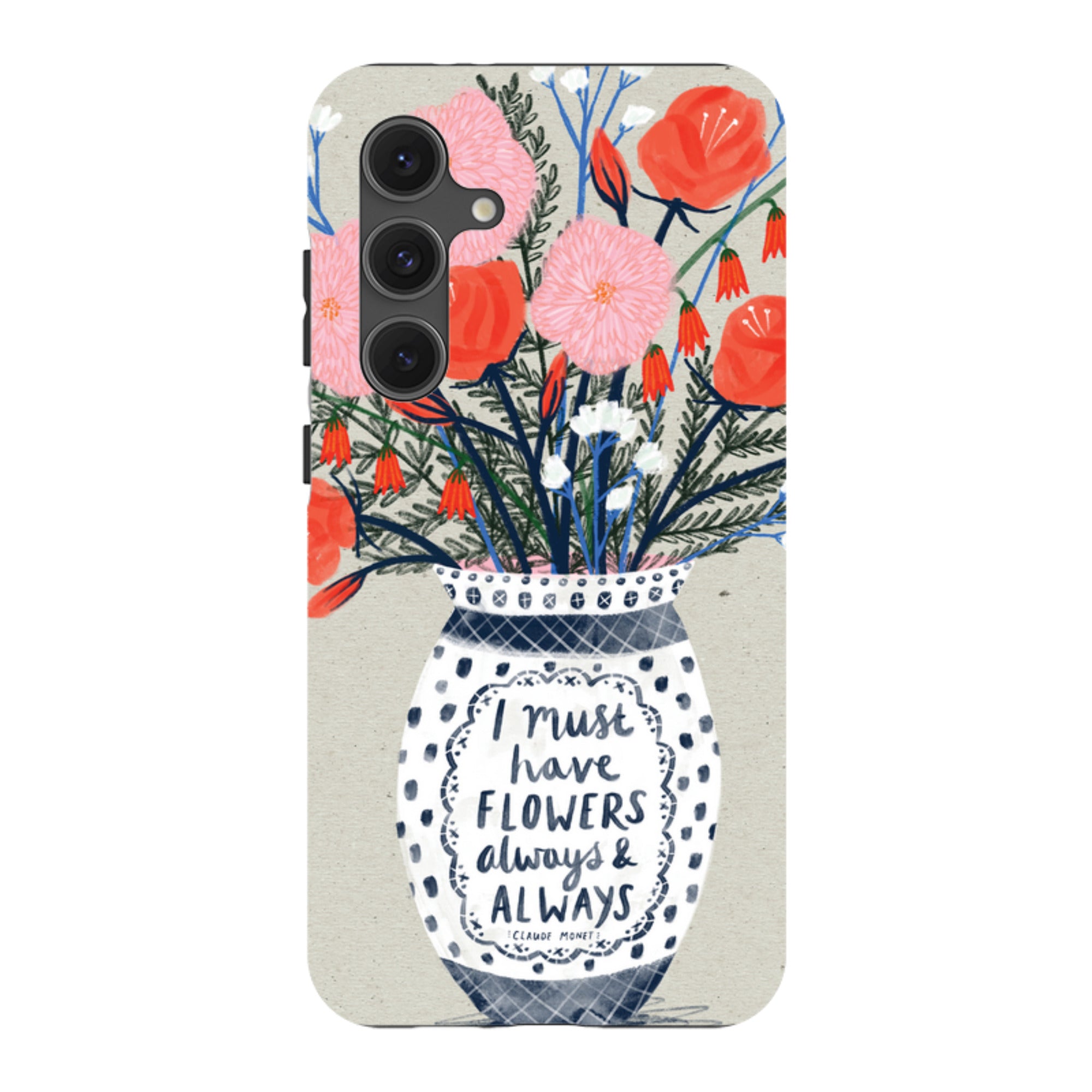 Samsung Tough Case - Flowers Always By Lee Foster Wilson