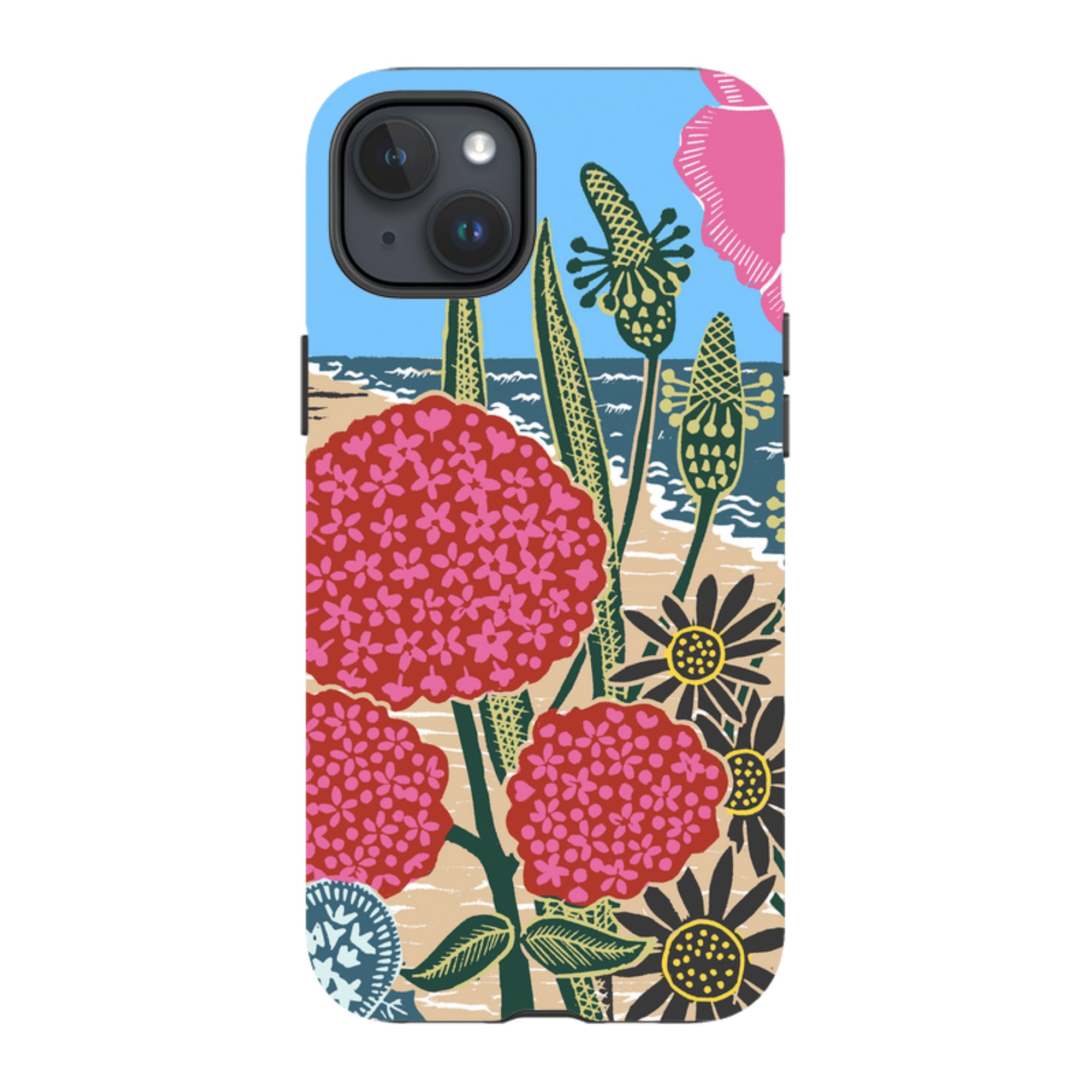 iPhone Tough Case - Beach By Kate Heiss