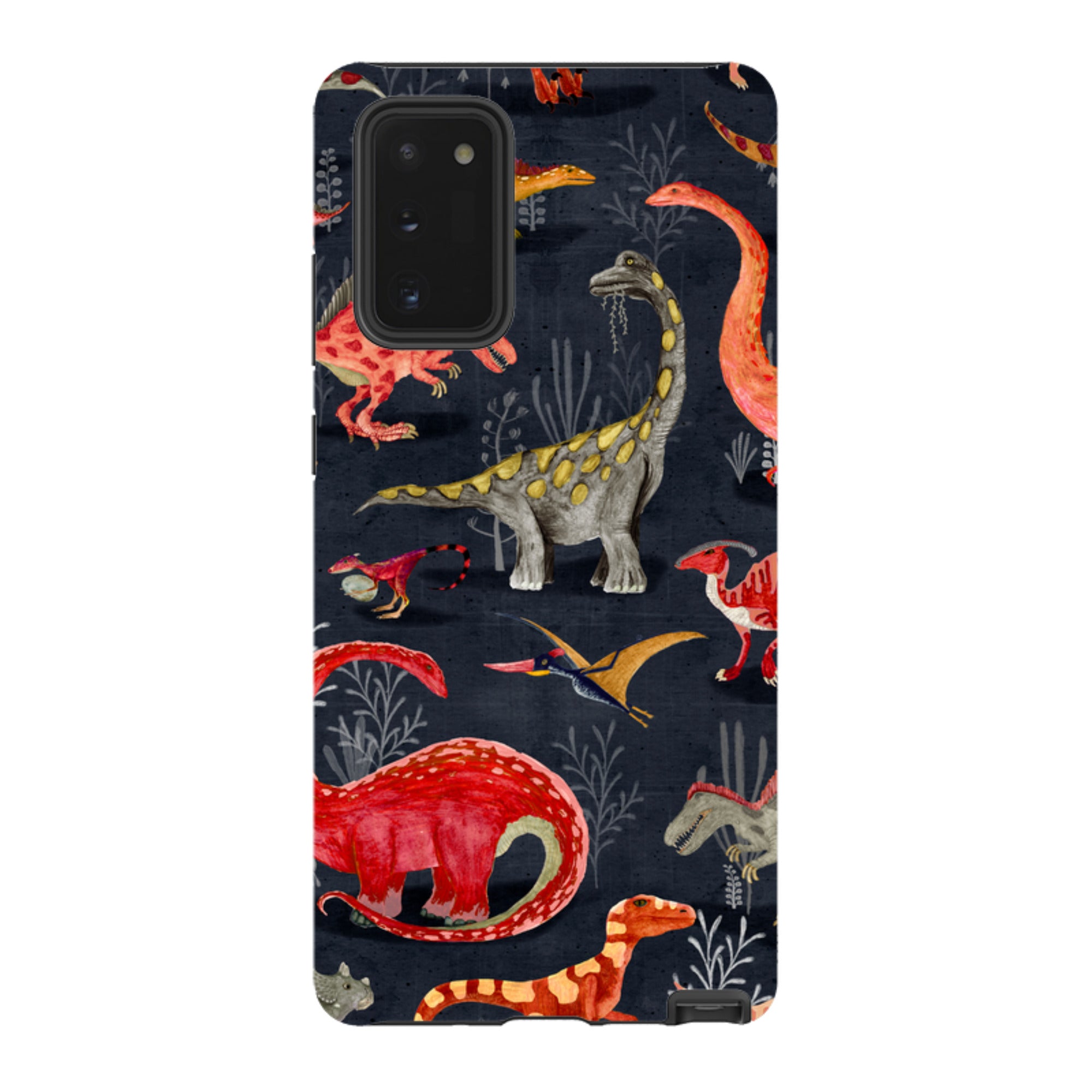 Samsung Tough Case - Parisian Dinosaurs By Katherine Quinn