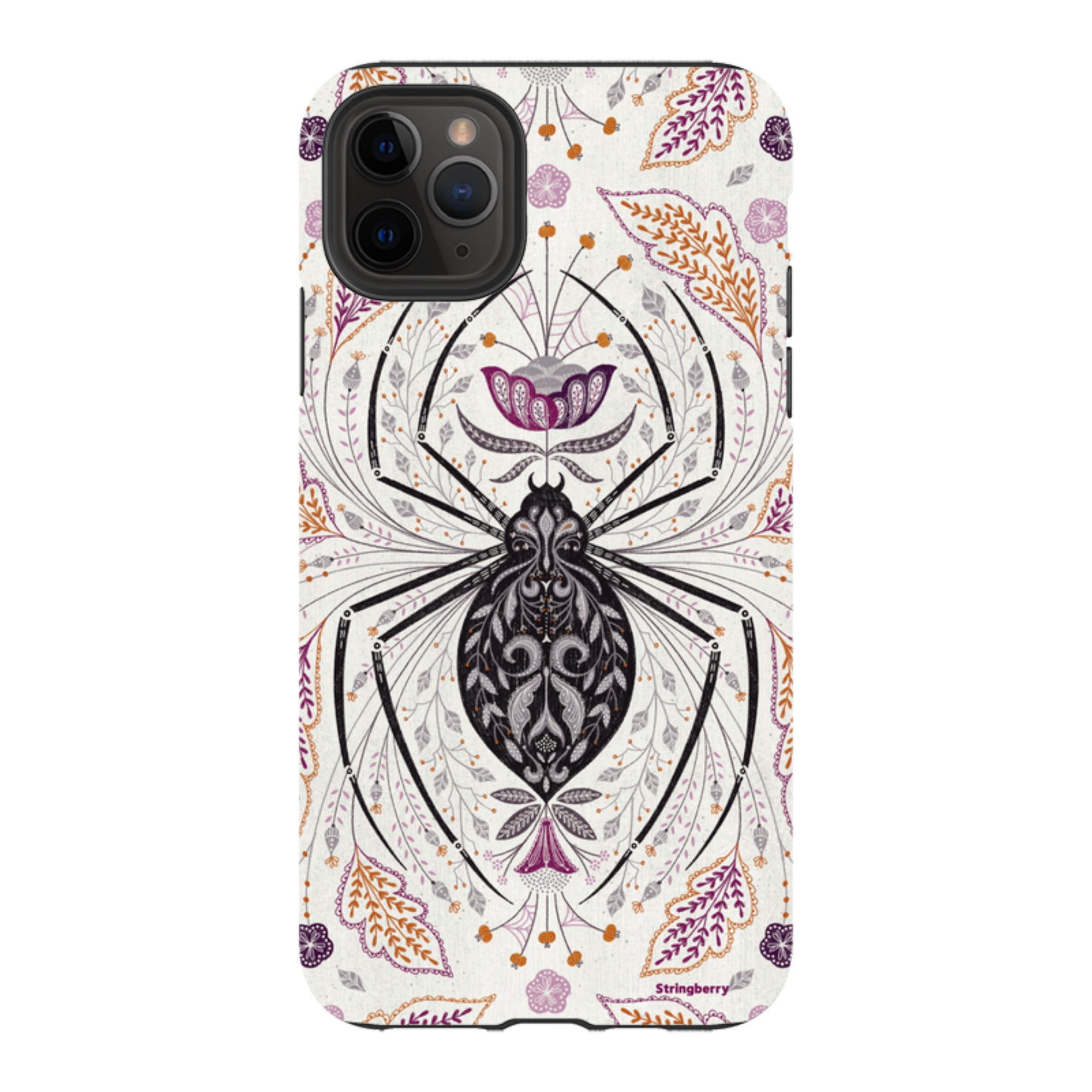 iPhone Tough Case - Spider By Jenny Zemanek
