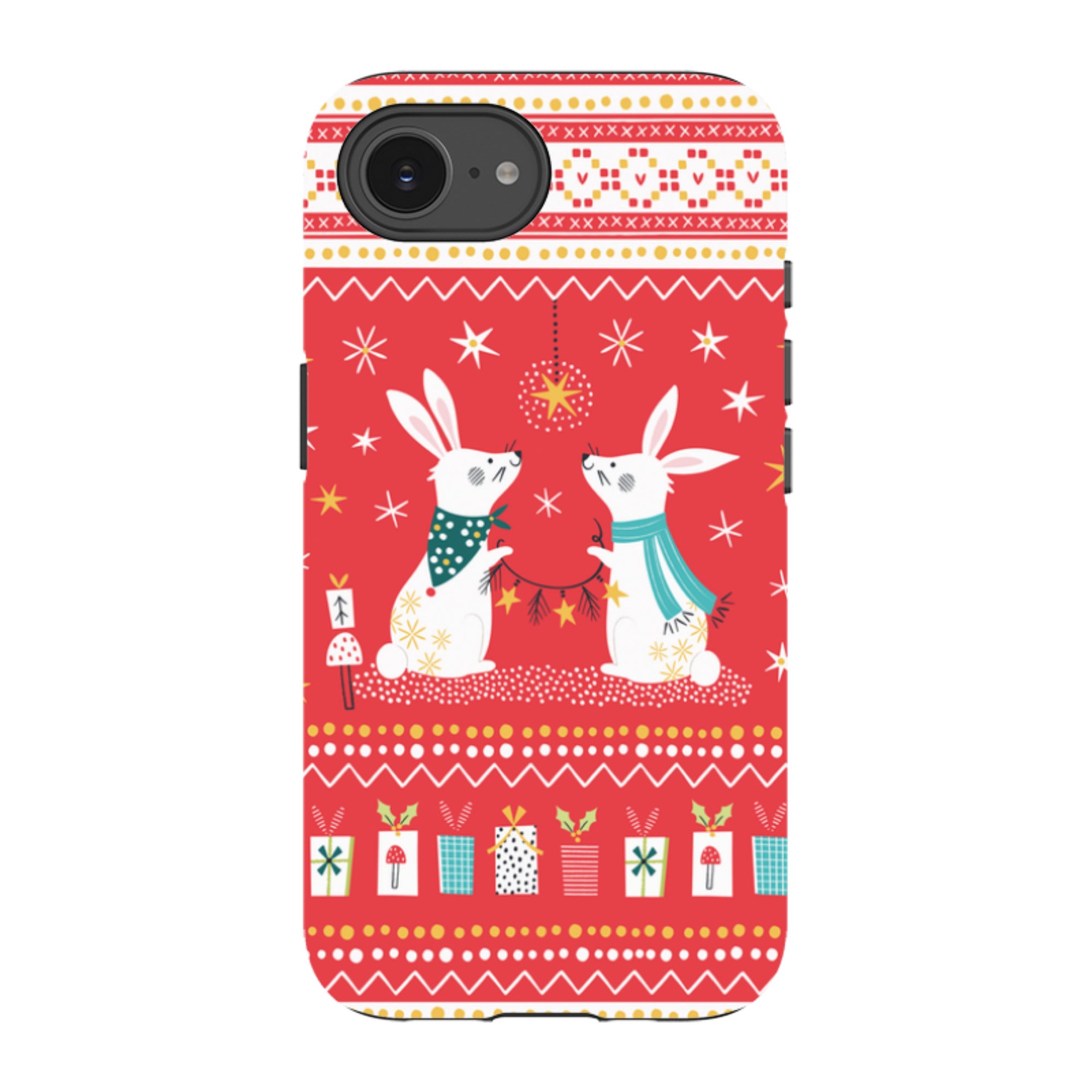 iPhone Tough Case - Rabbits By Ali Brookes