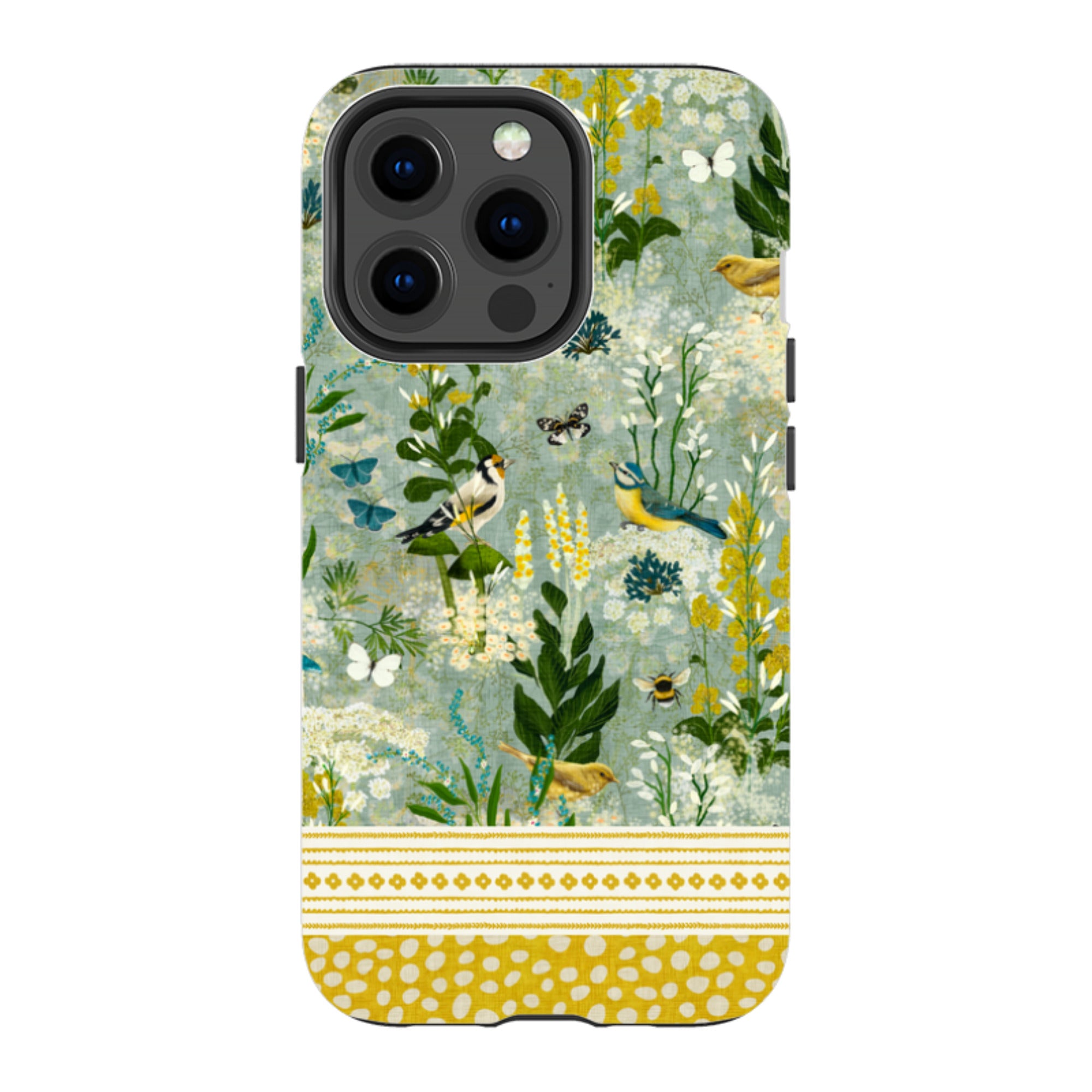 iPhone Tough Case - Song Bird Garden 2 By Katherine Quinn