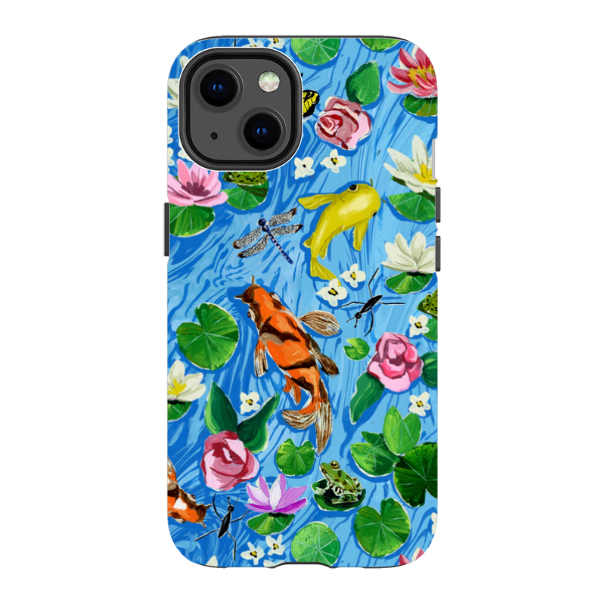 iPhone MagSafe Tough Case - Floral Pond By Abby Jacobs