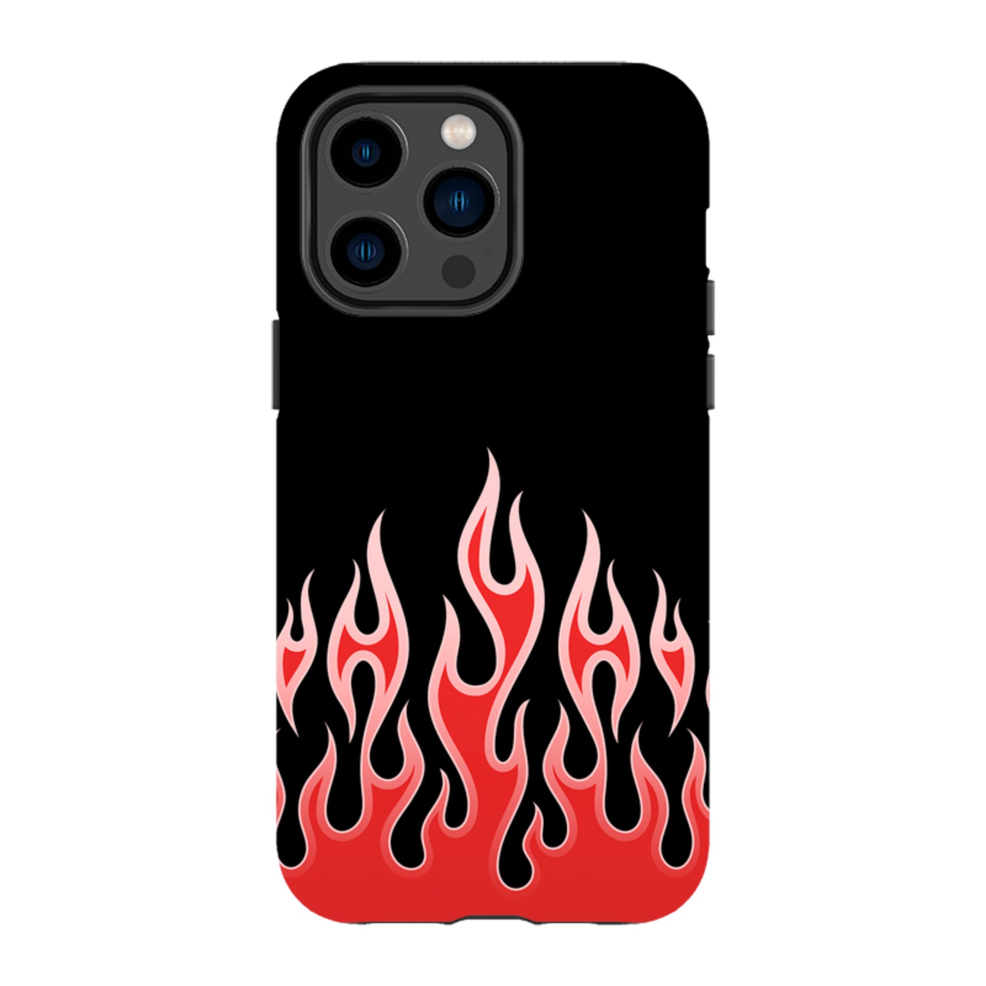 iPhone Tough Case - Red Flames