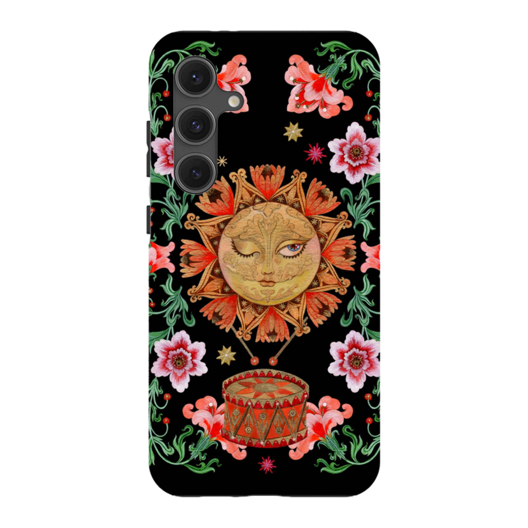 Samsung Tough  Case - Twelve Drummers Drumming By Maria Matos