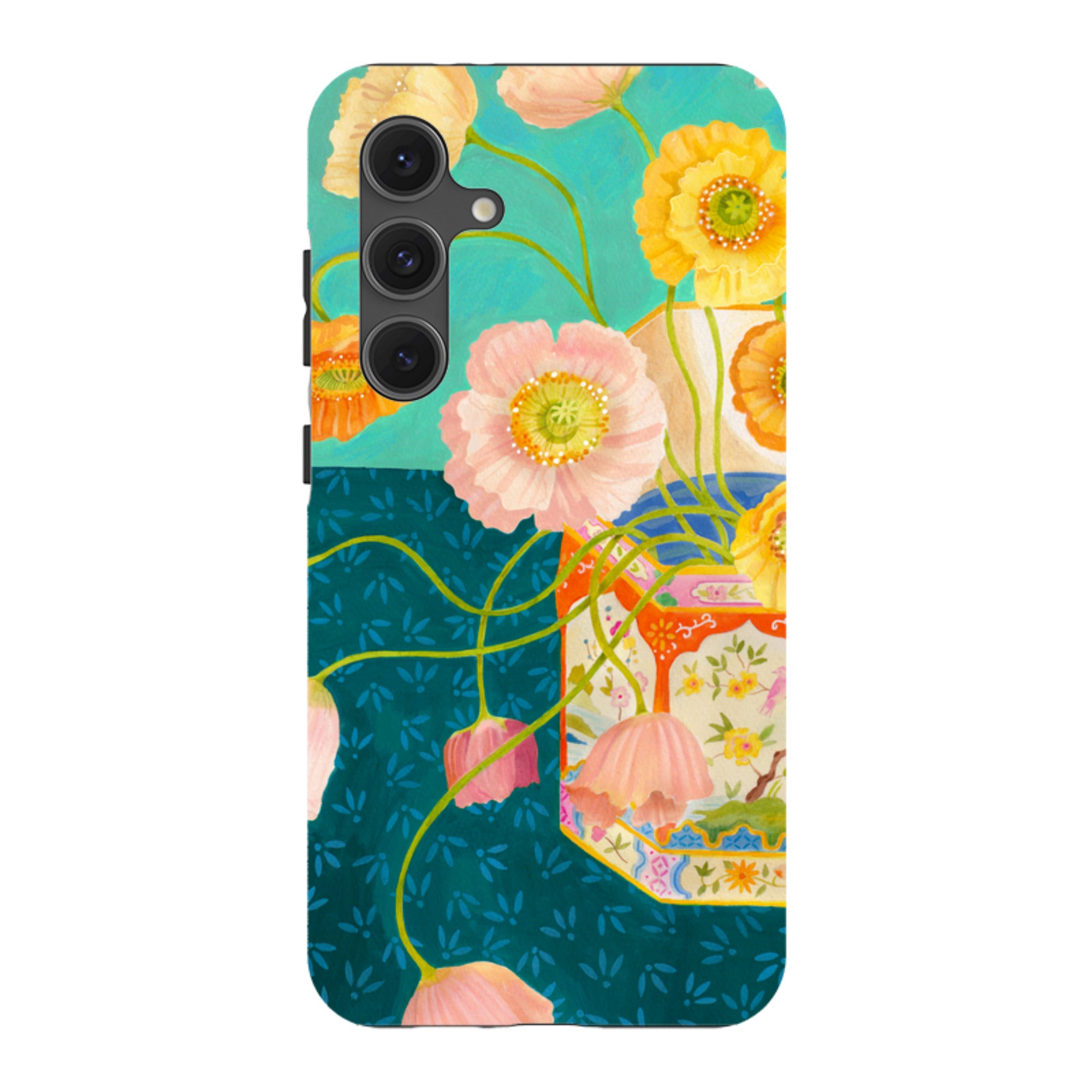 Samsung Tough Case - Poppies By Bex Parkin