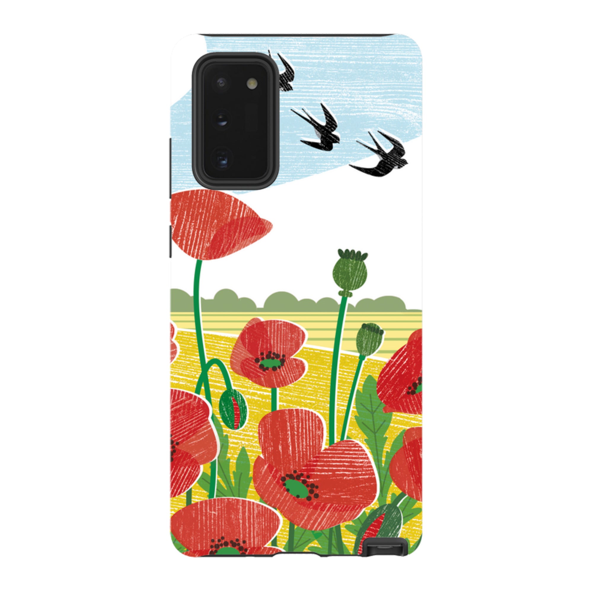 Samsung Tough Case - Poppy Fields By Liane Payne