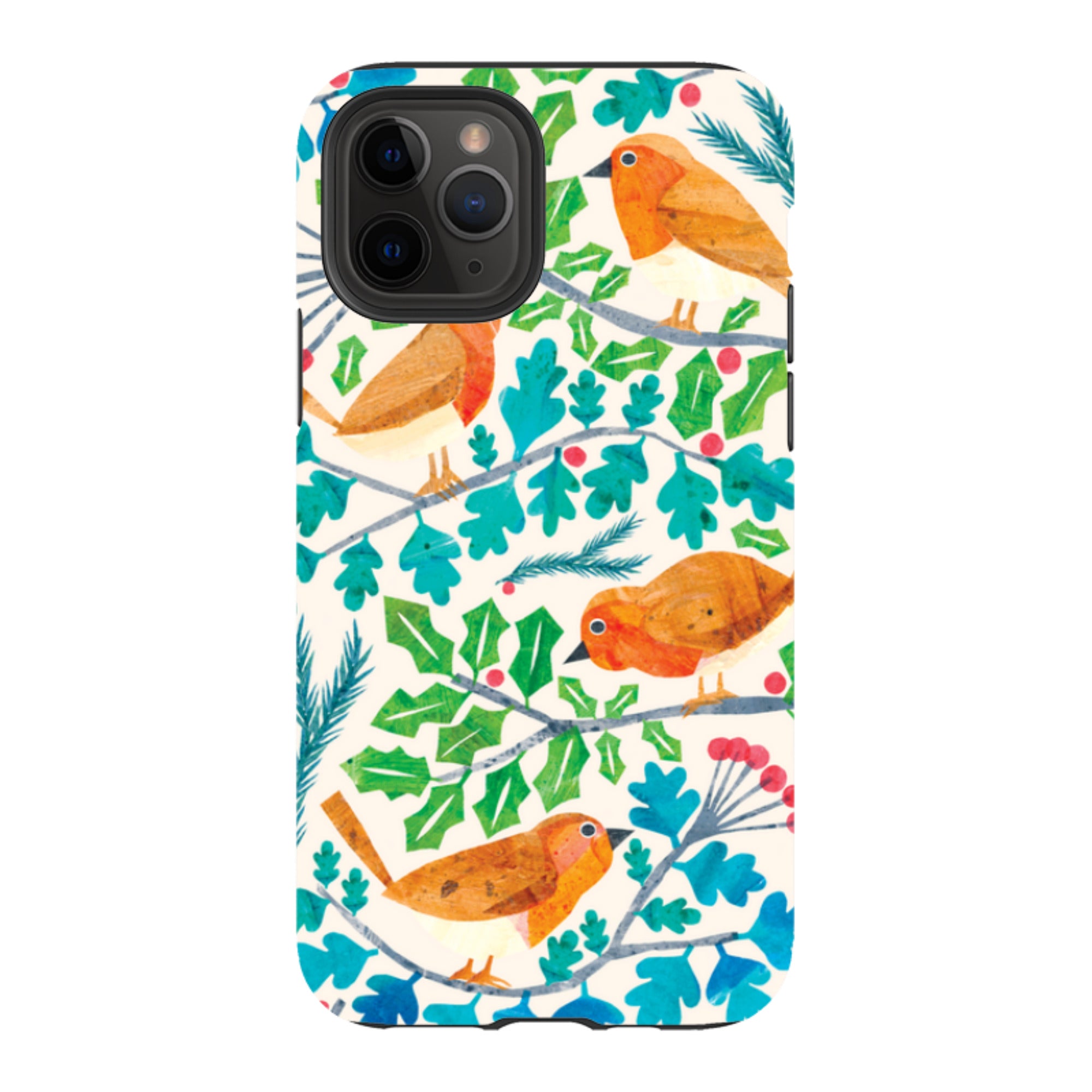 iPhone Tough Case - Robins By Tracey English