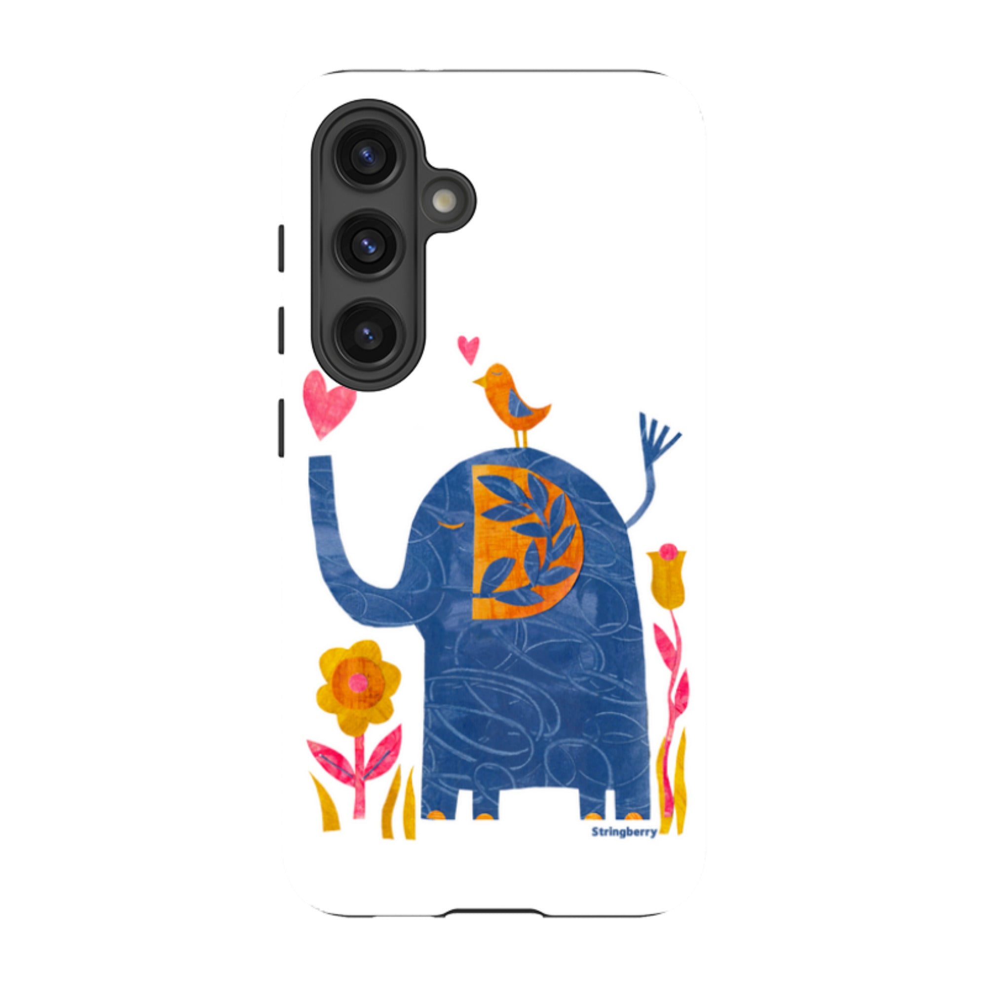 Samsung Tough Case - Elephant In Love By Tracey English